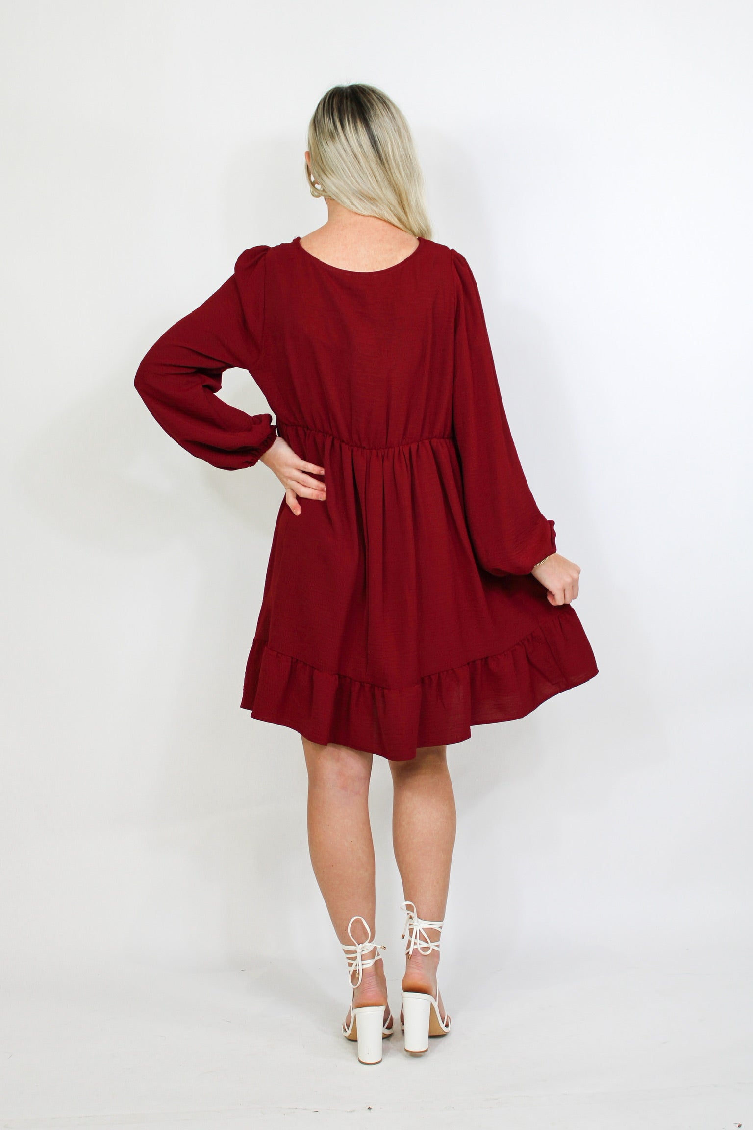 Wine + Dine Swing Dress