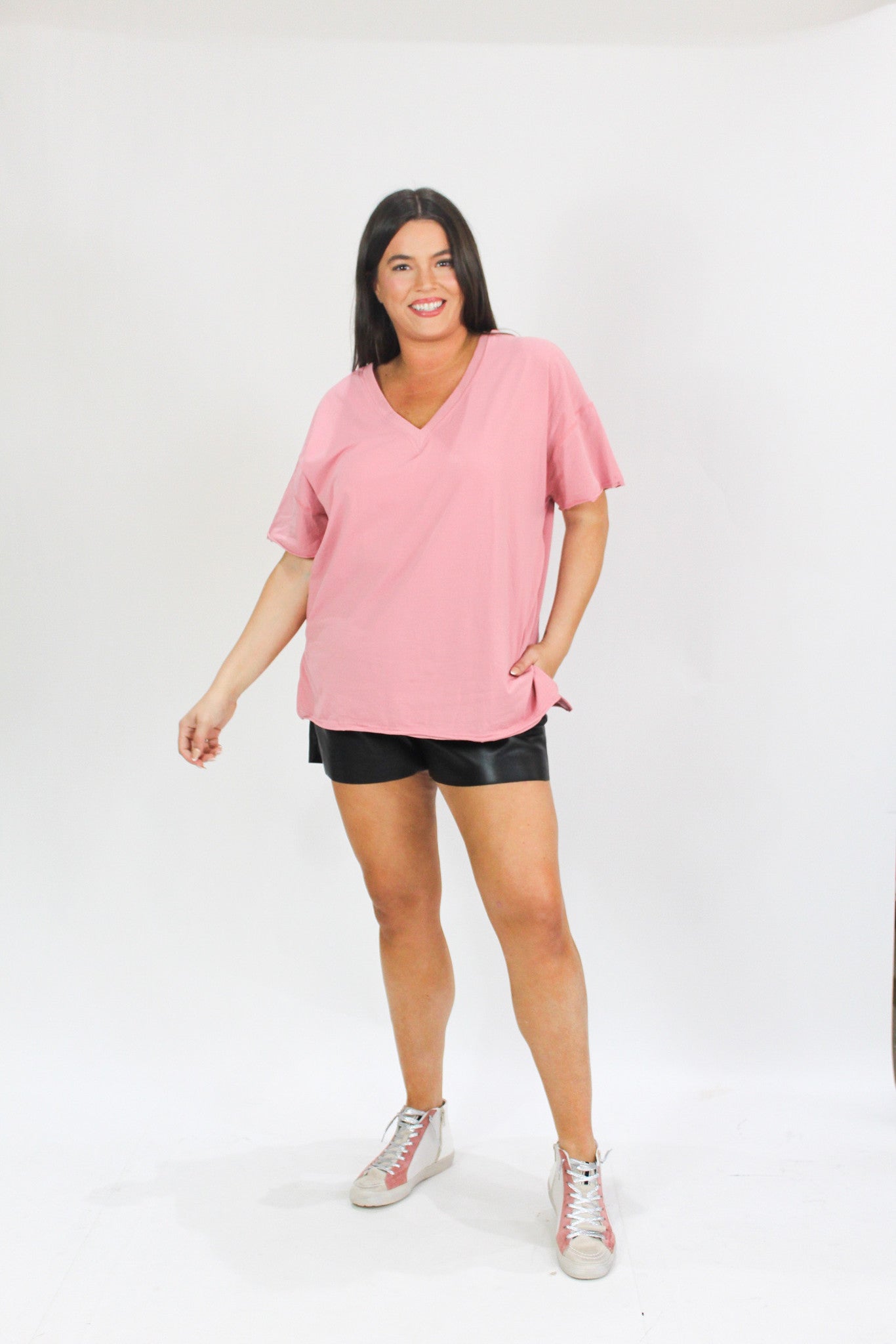 Crush Comfy Tee - Coral