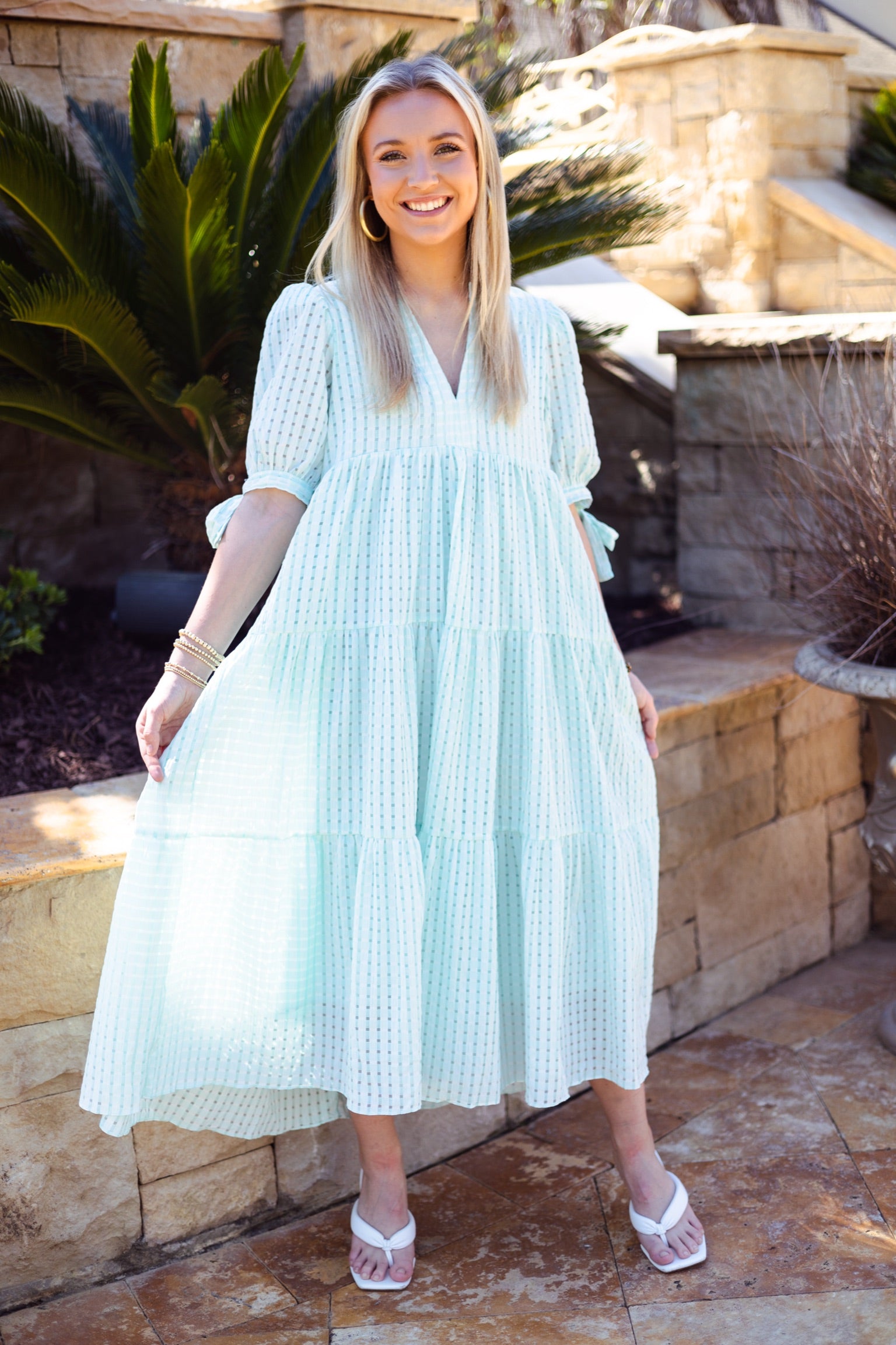 Mint for You Midi Dress