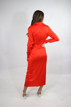 Load image into Gallery viewer, I Am The Gift Satin Midi
