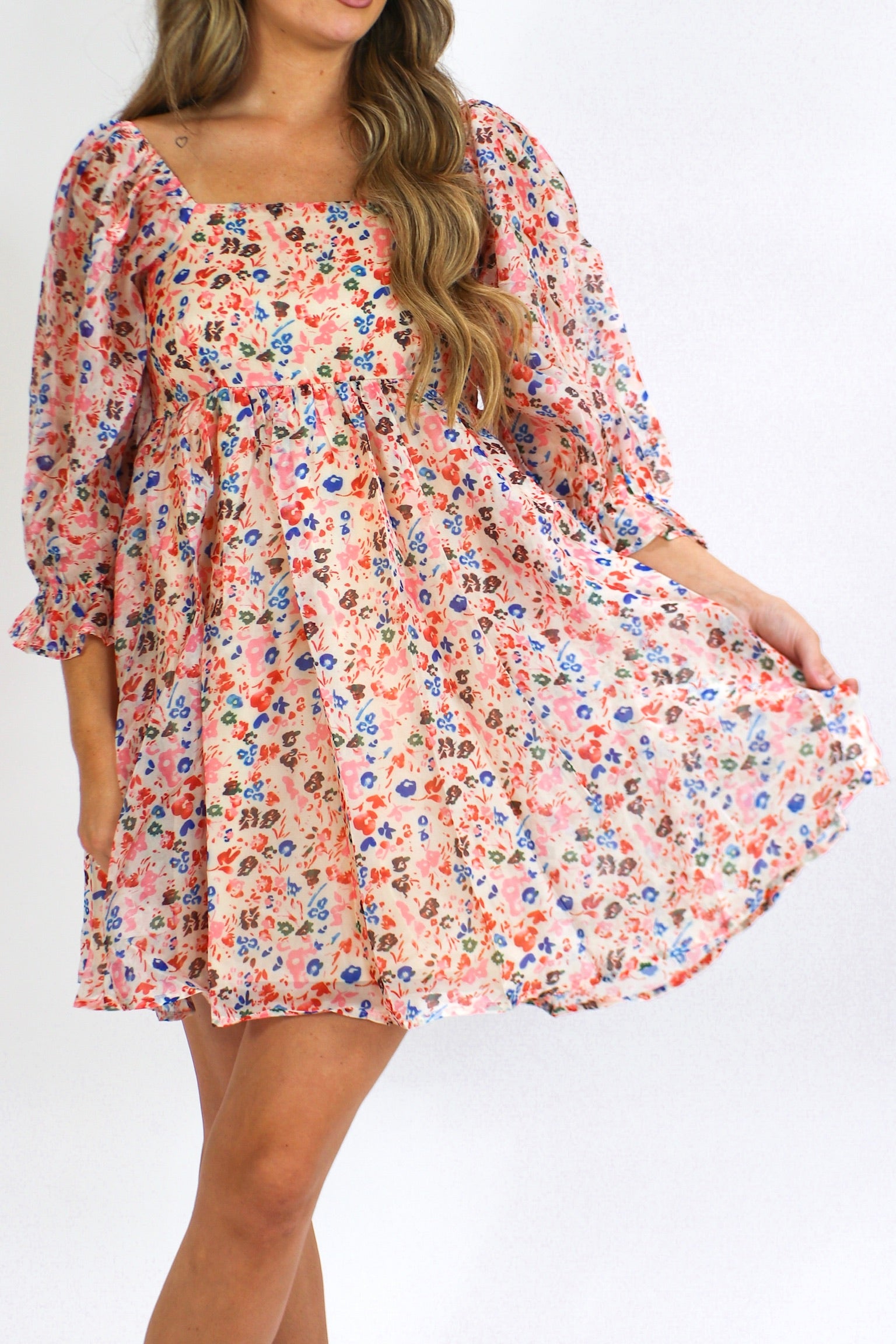 Babydoll Blooms Dress