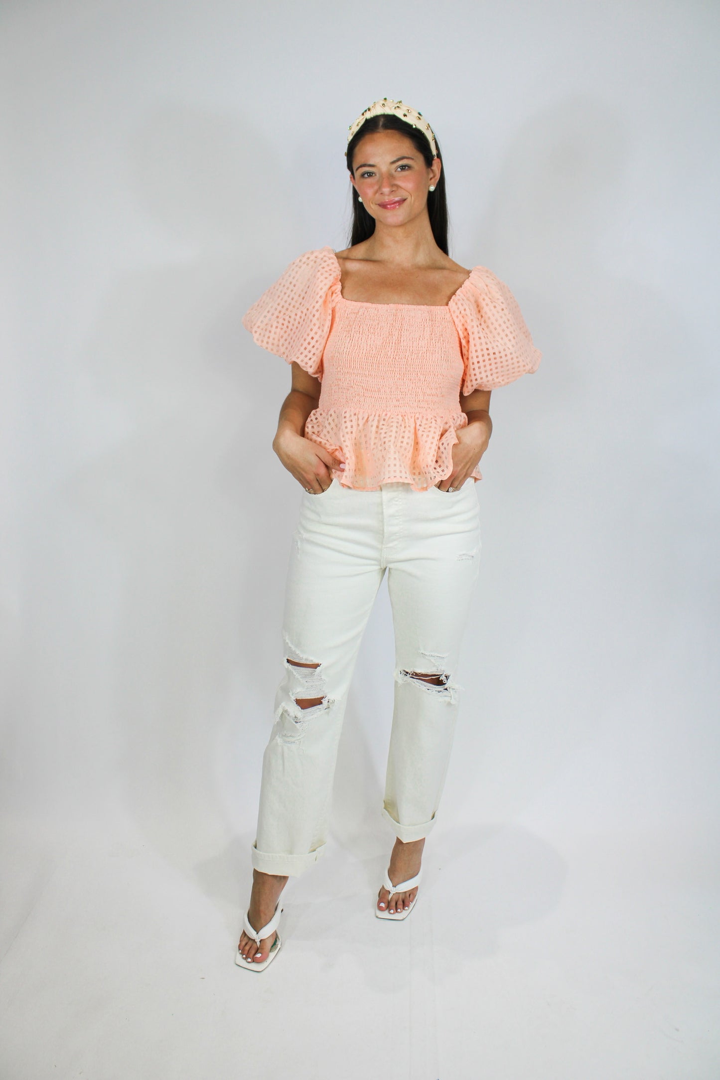 Sunkissed Puff Sleeve Top