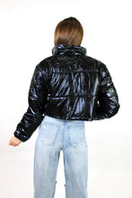 Load image into Gallery viewer, Winter is Coming Cropped Puffer
