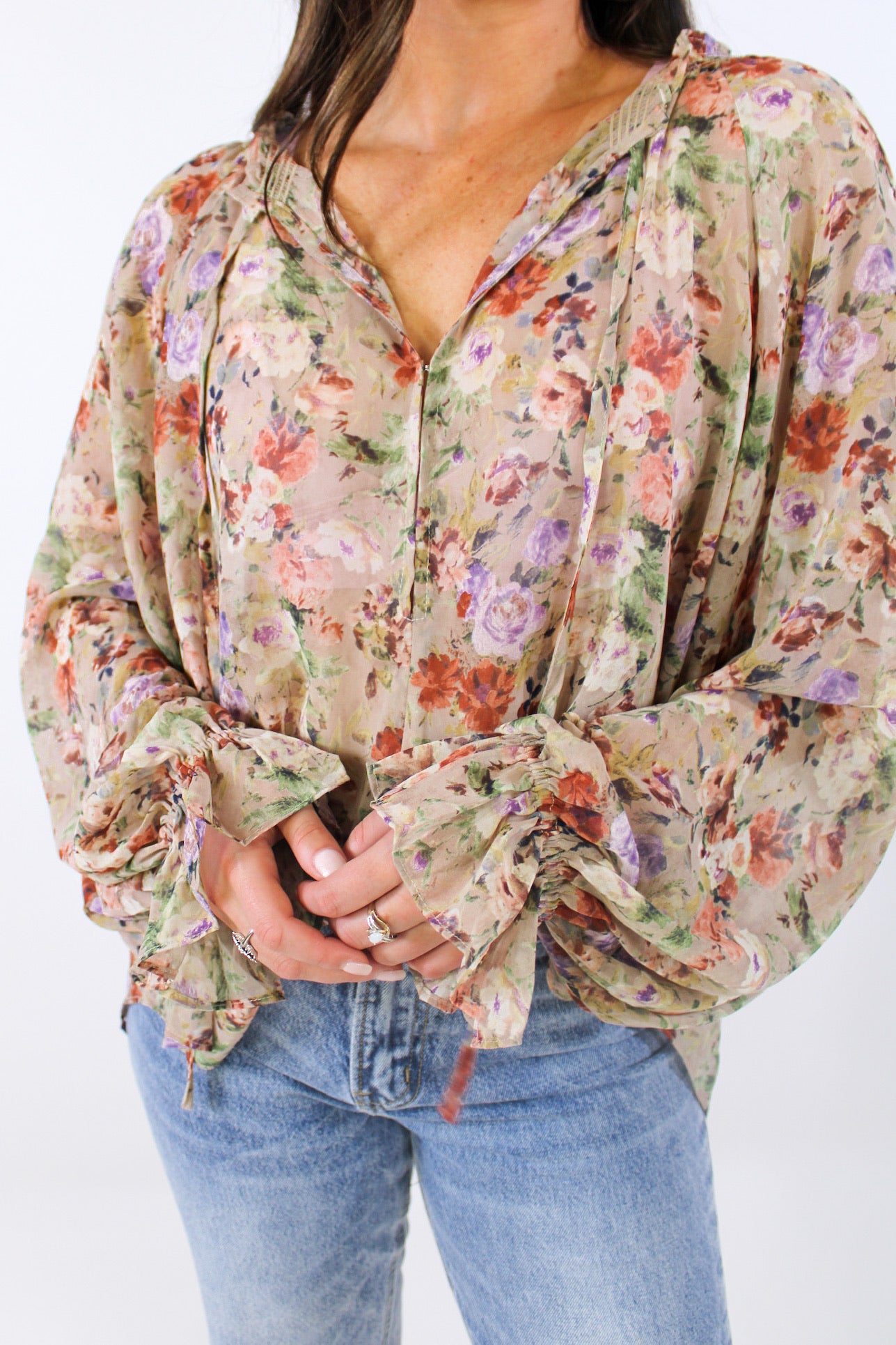 Quality Time Floral Top