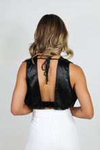 Load image into Gallery viewer, So Satin Tank - Black
