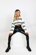 Load image into Gallery viewer, Coffee Date Cropped Sweater
