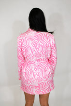 Load image into Gallery viewer, HBIC Zebra Blazer Dress
