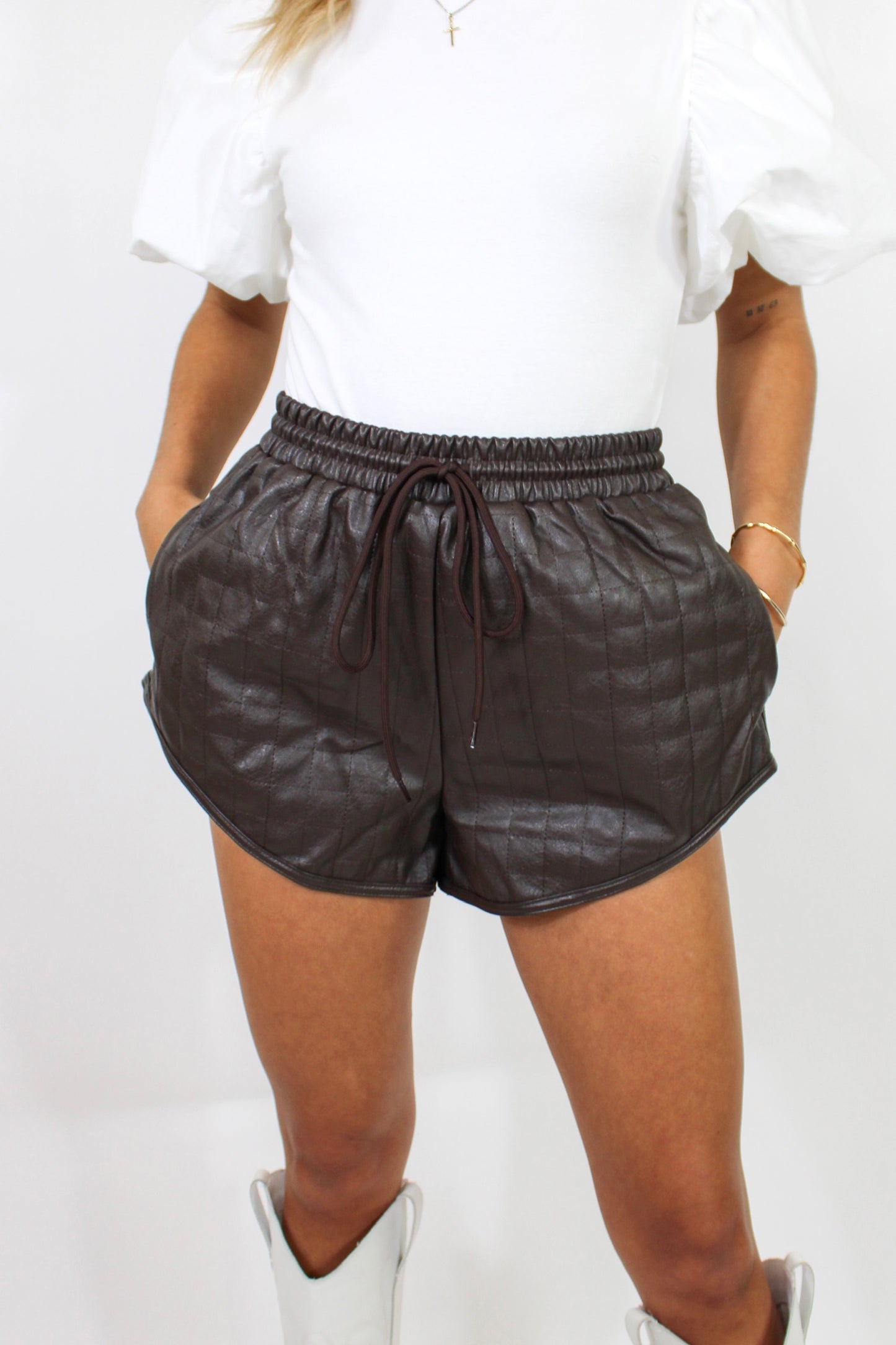 Love in Leather Shorts