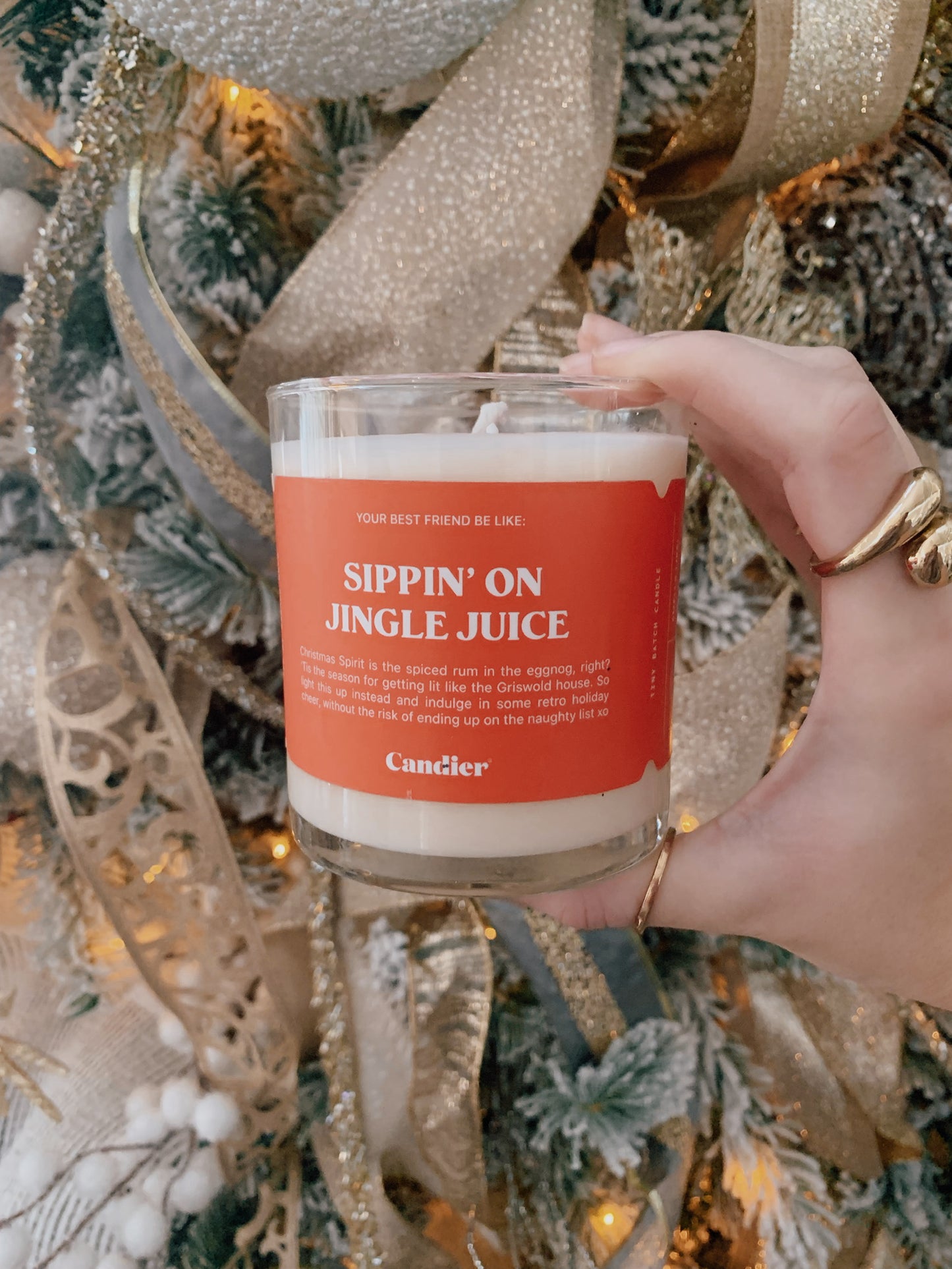 Sippin' On Jingle Juice Candle