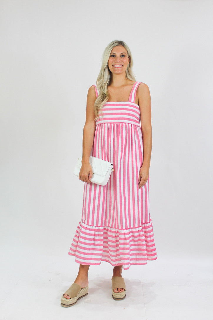 My Party Striped Maxi