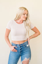 Load image into Gallery viewer, Back to the Basics Crop Ivory
