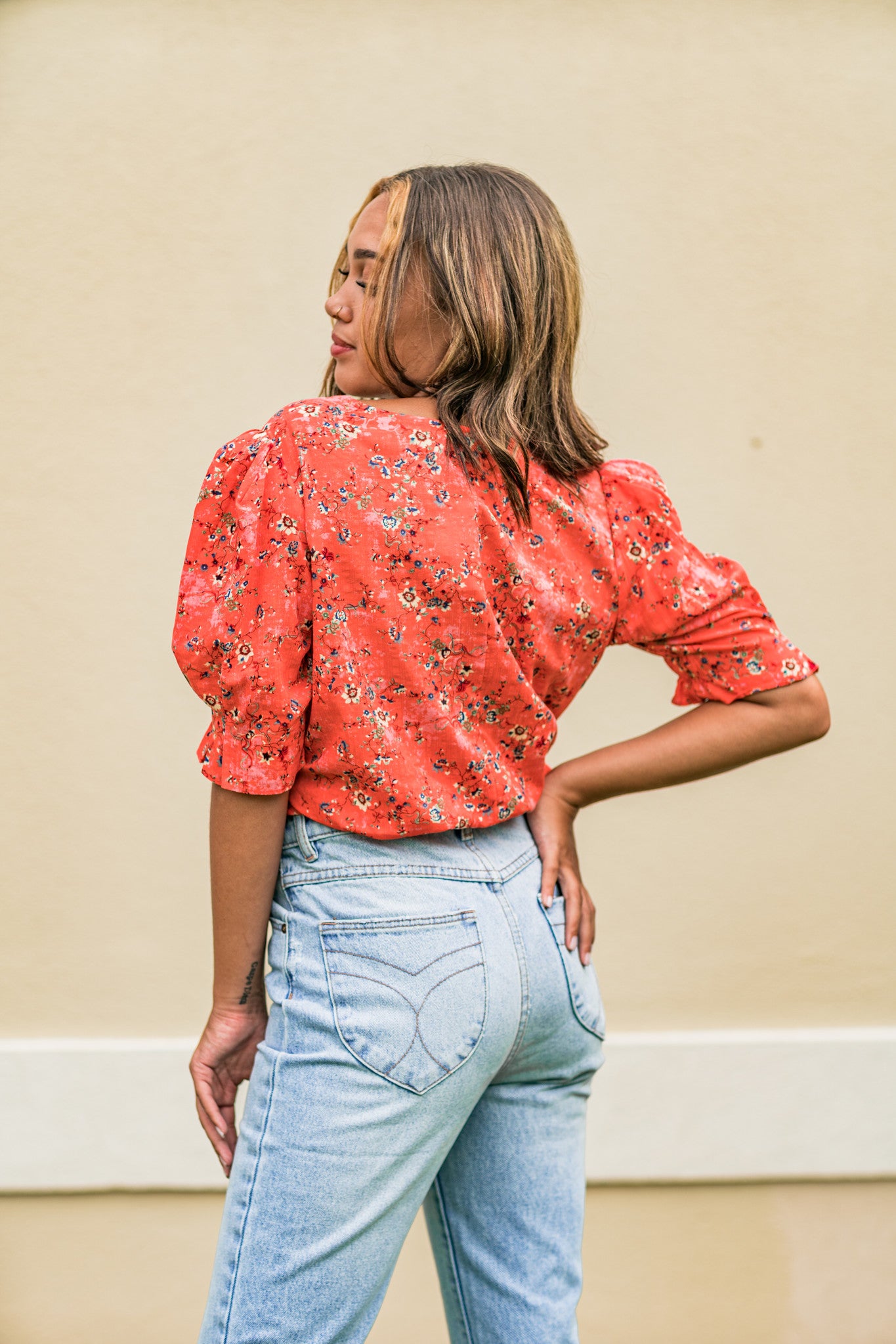 Feel The Love Floral Top