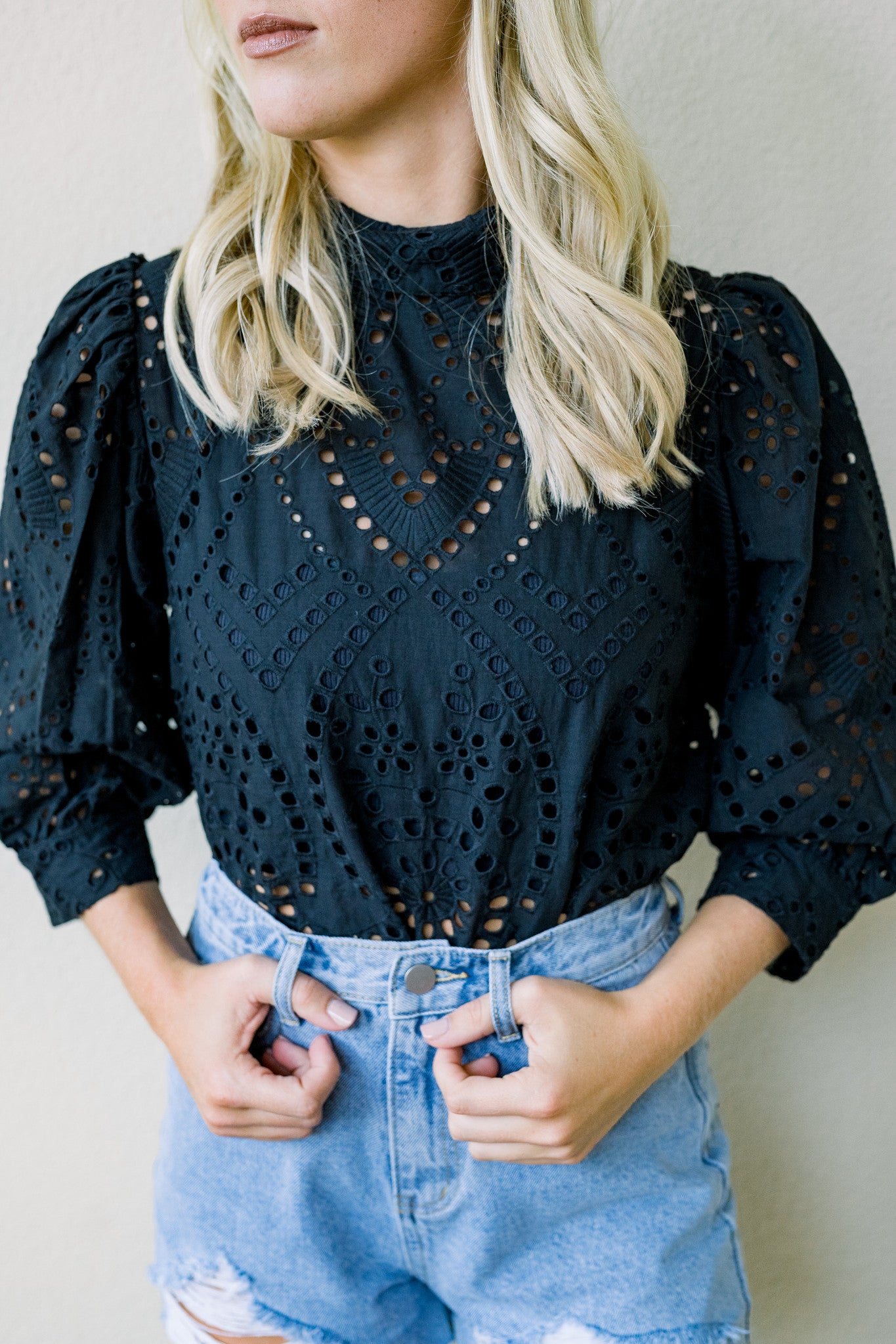 Stephanie Lace Blouse