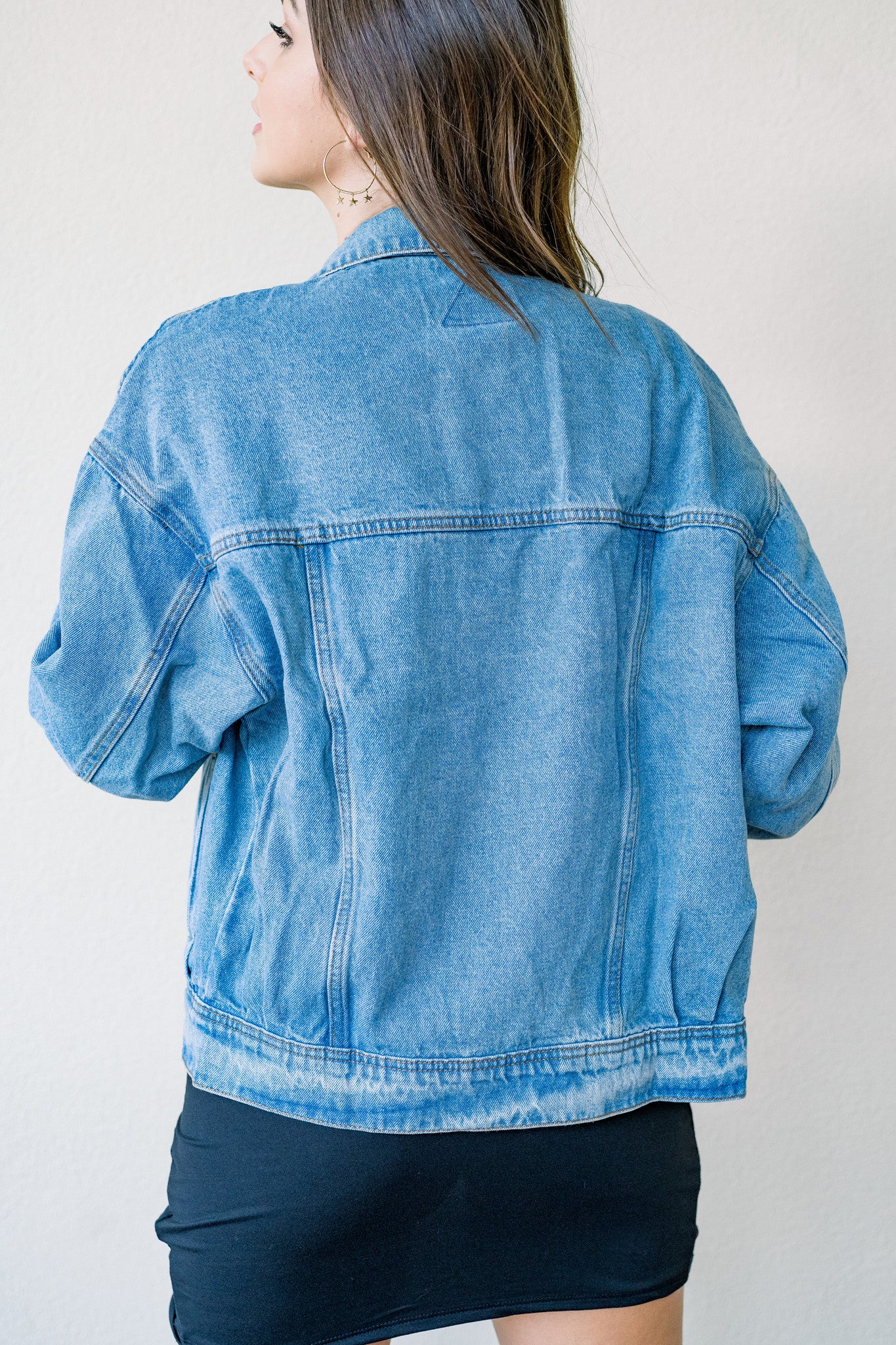 You're So Vintage Oversized Jean Jacket