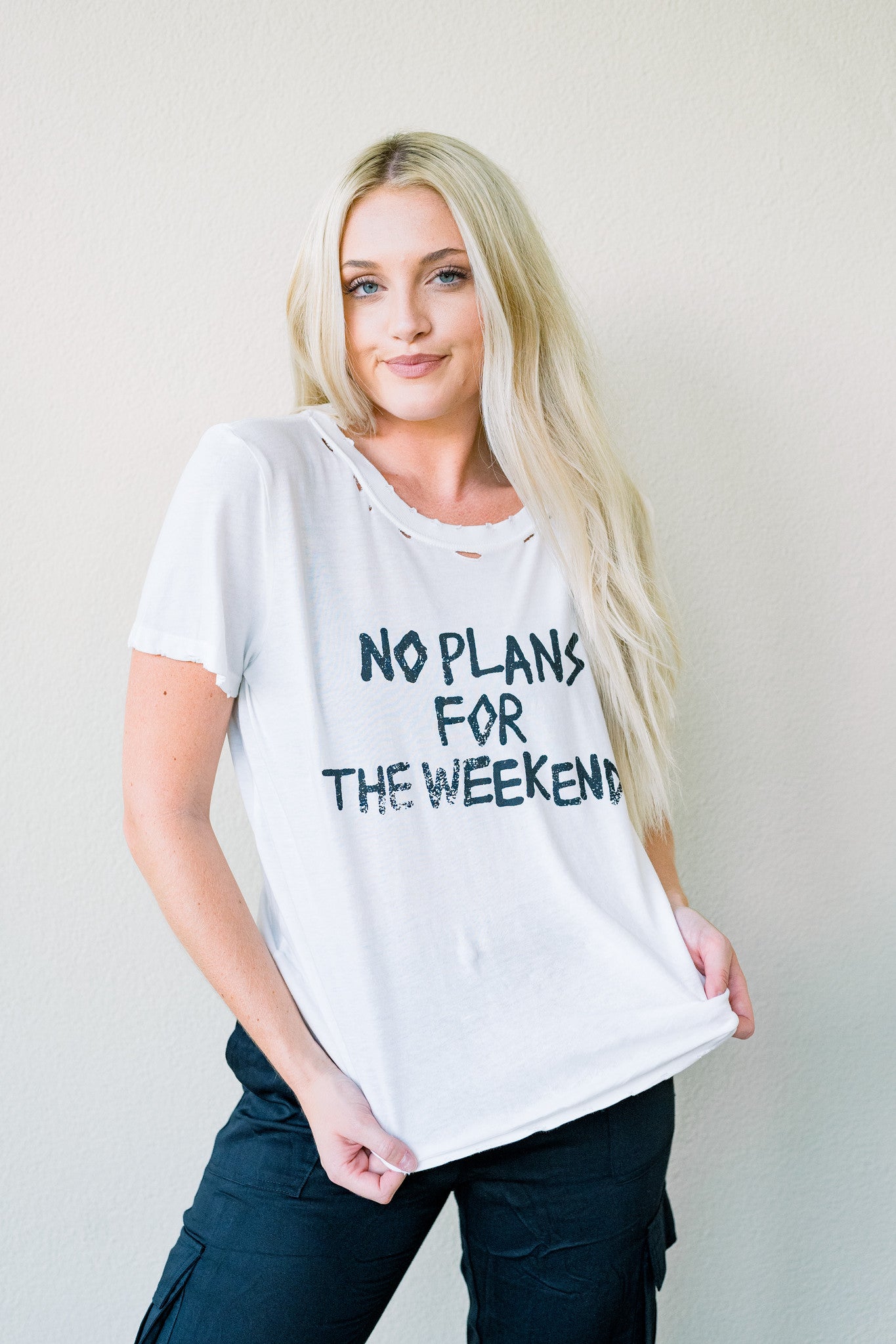 No Plans for the Wknd Tee