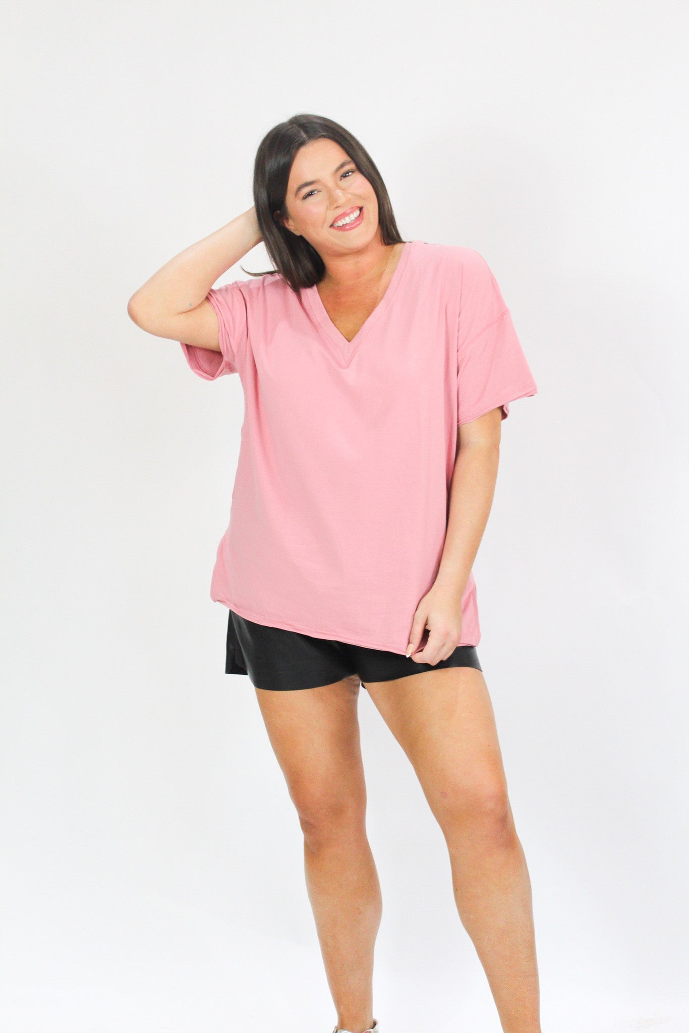 Crush Comfy Tee - Coral