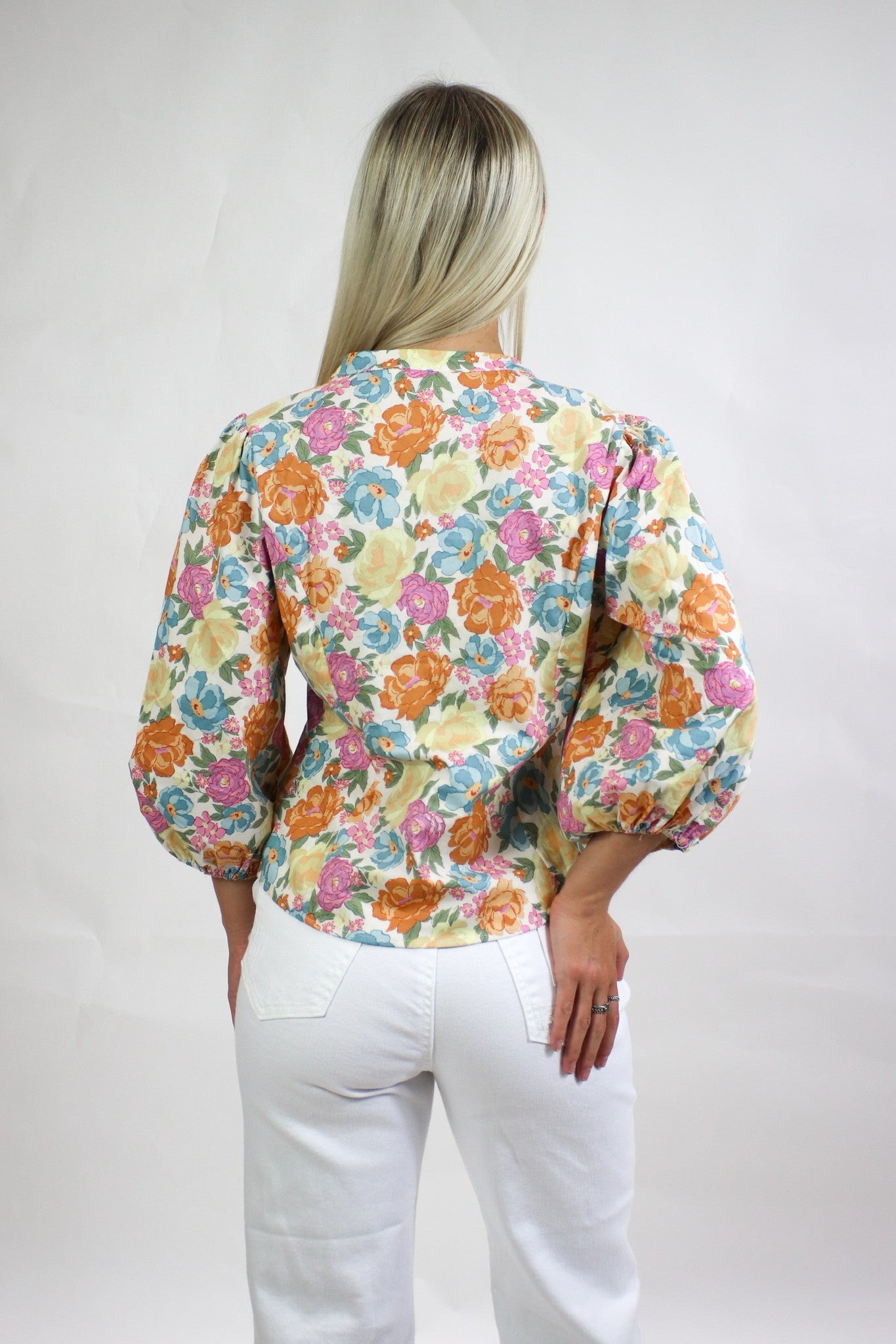 French Florals Blouse