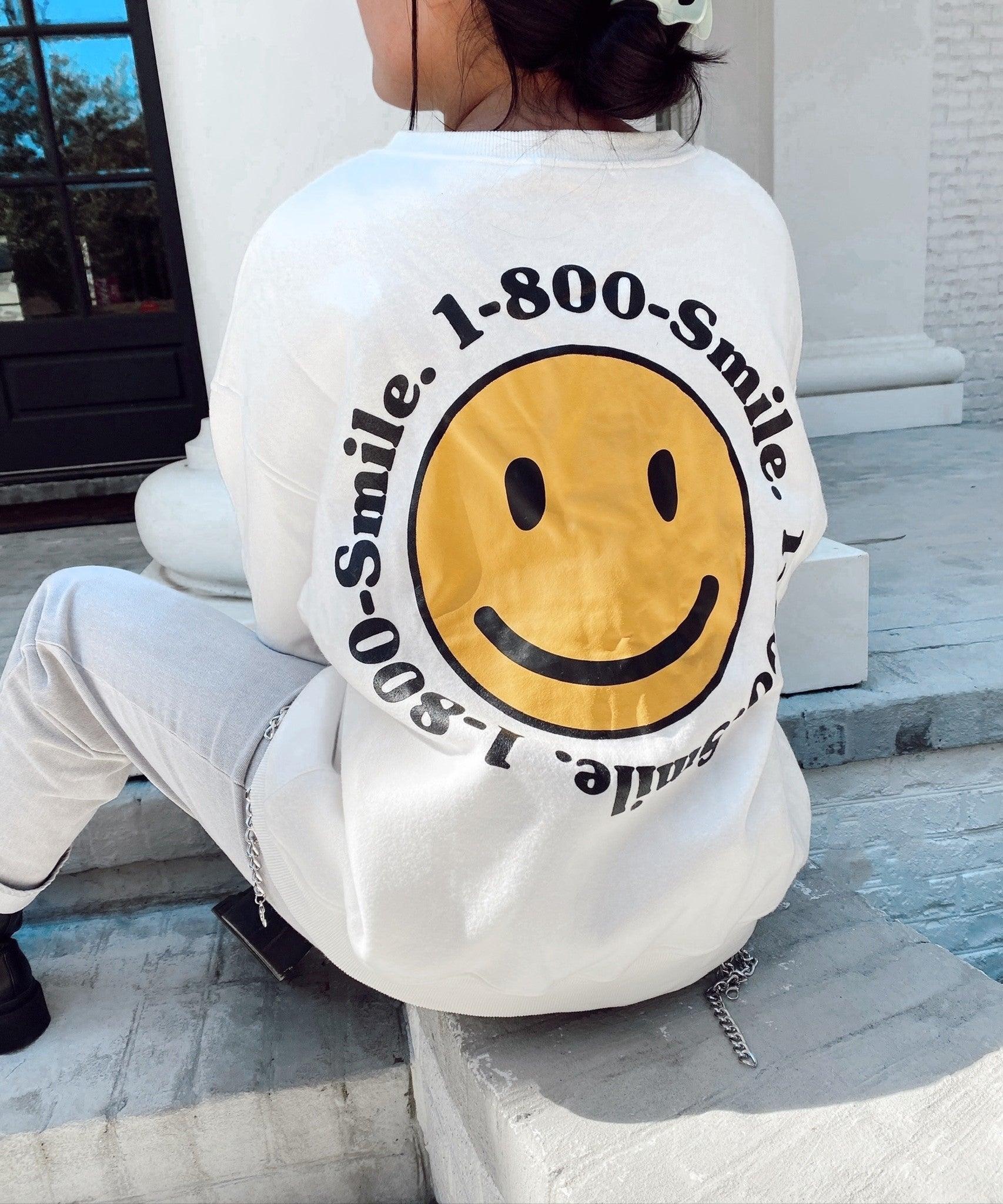 Smile More Crewneck