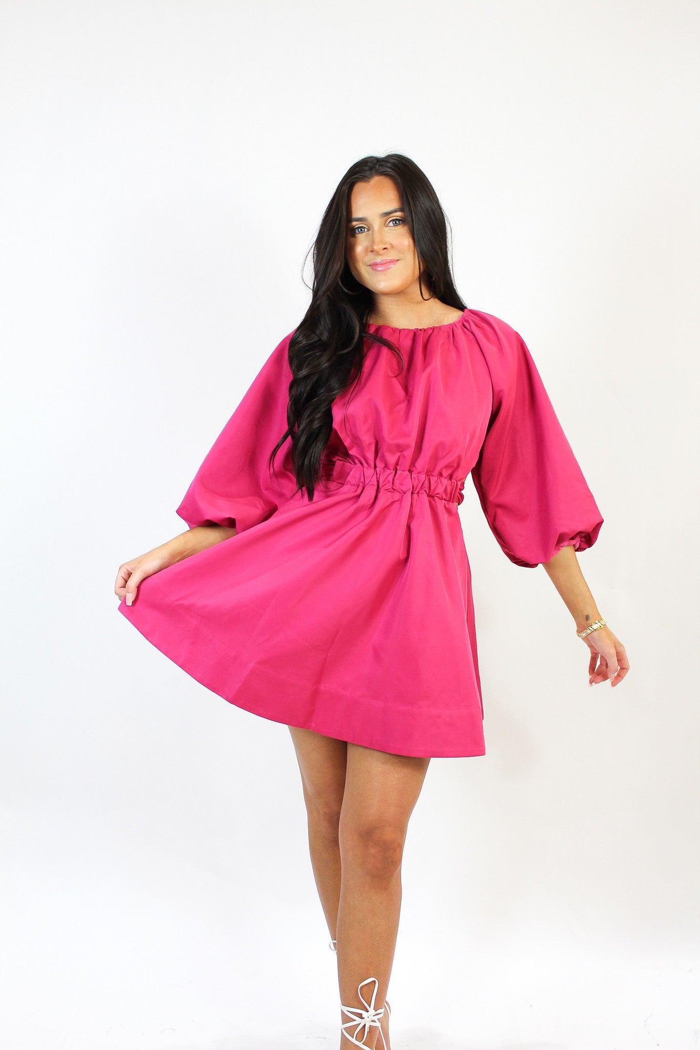 Very Berry Babydoll Dress