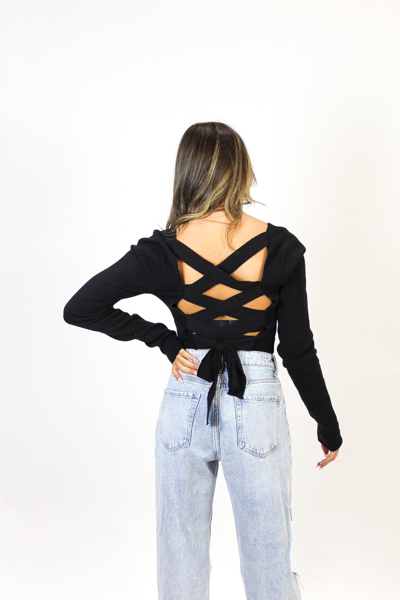 GNO Cropped Sweater