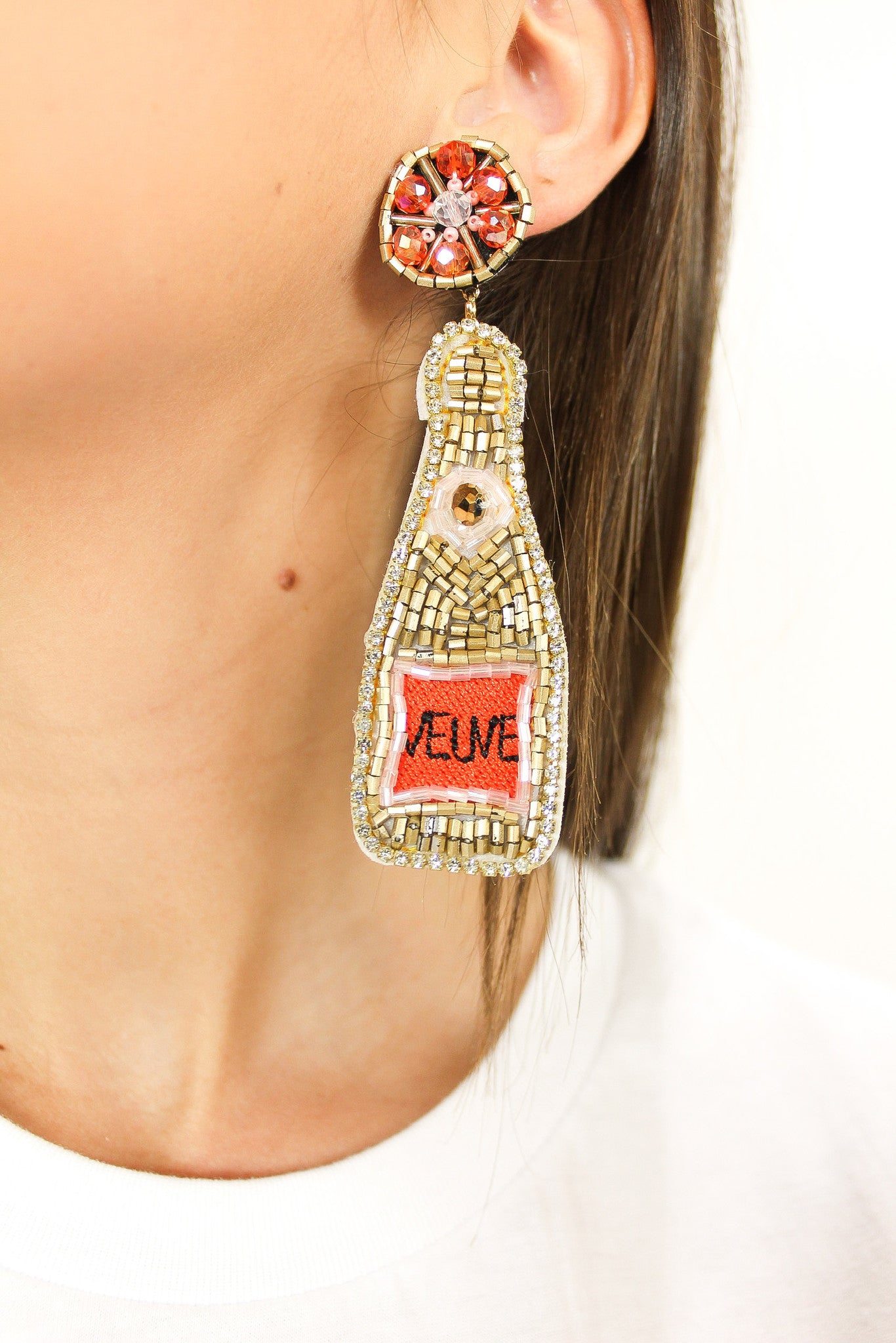 The Veuve Earrings