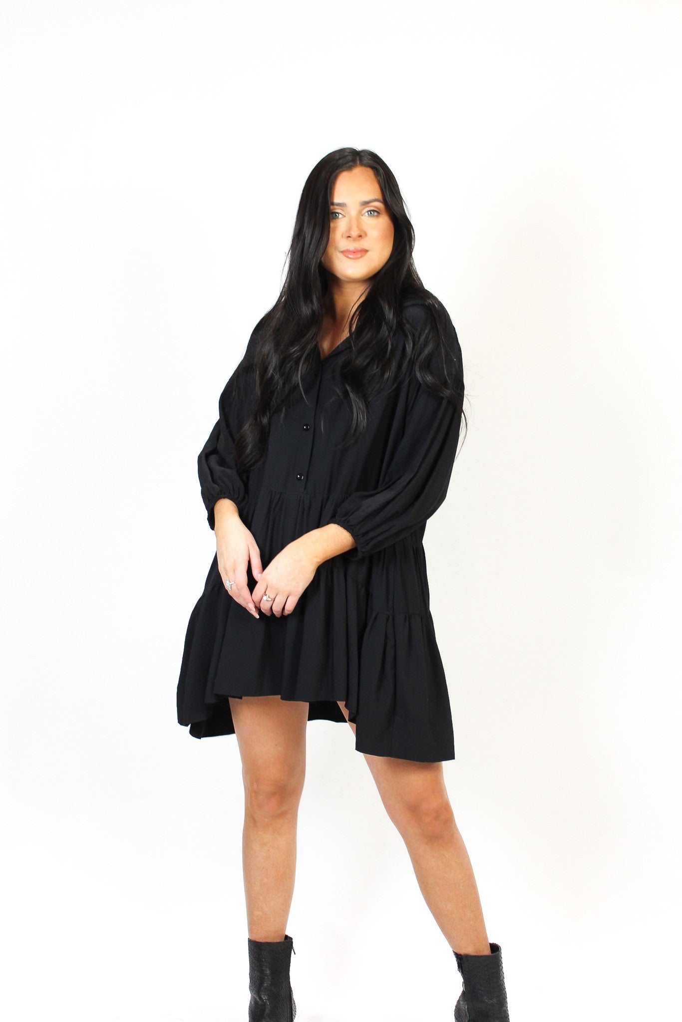 Presley Shirt Dress