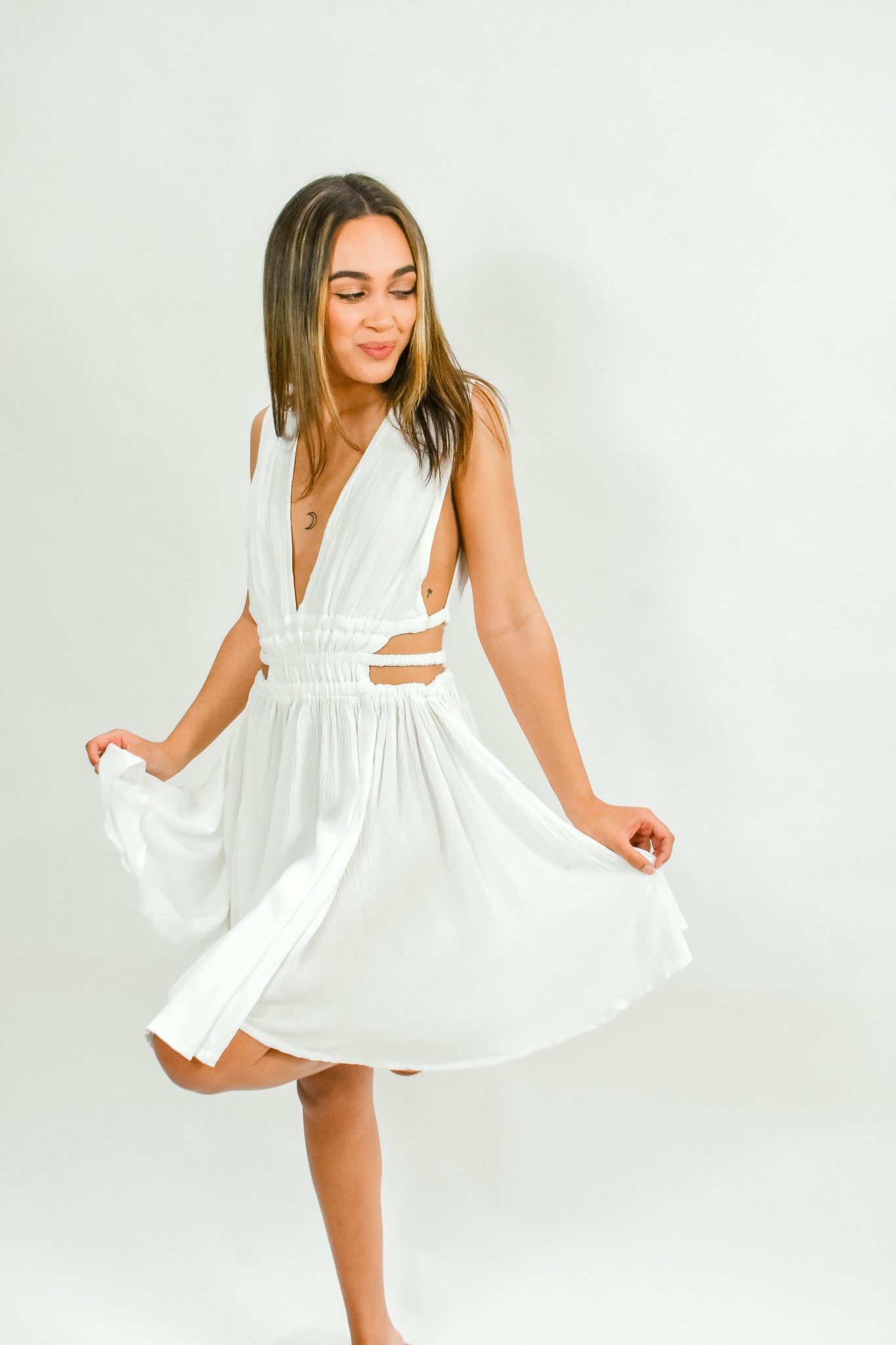 Oh Darling Dress - White