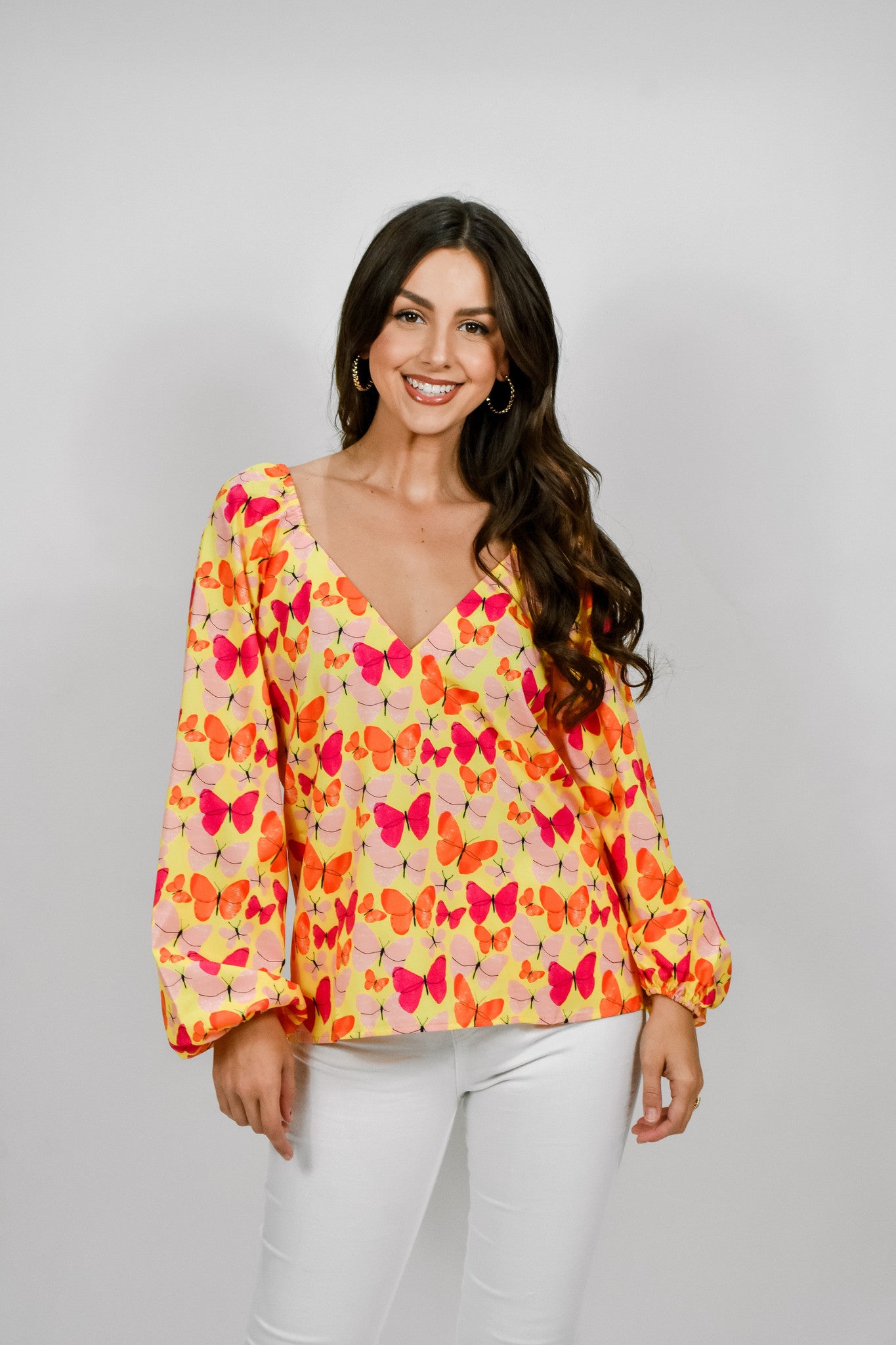 Social Butterfly Blouse