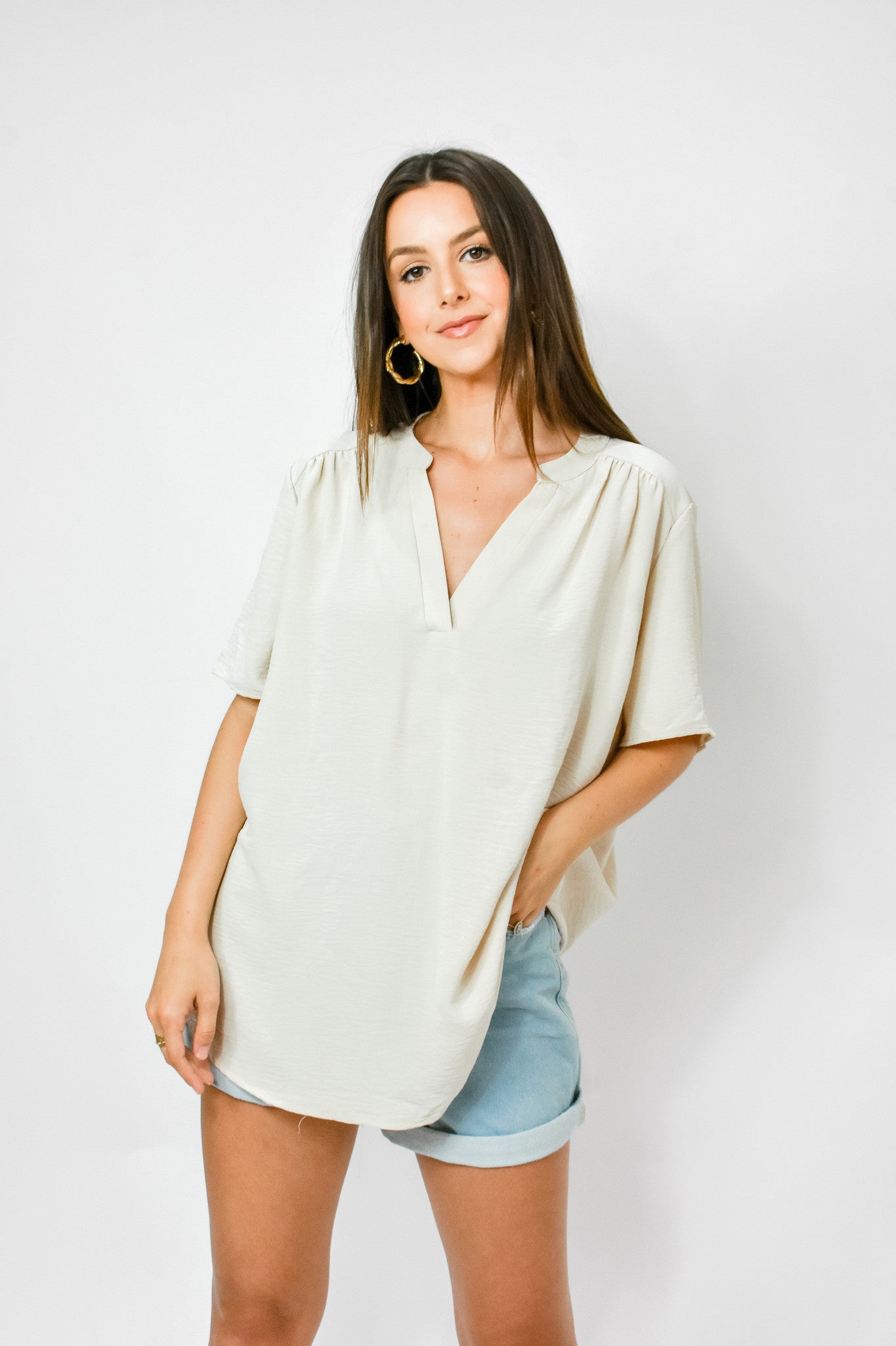 Stylin' Nude Tunic