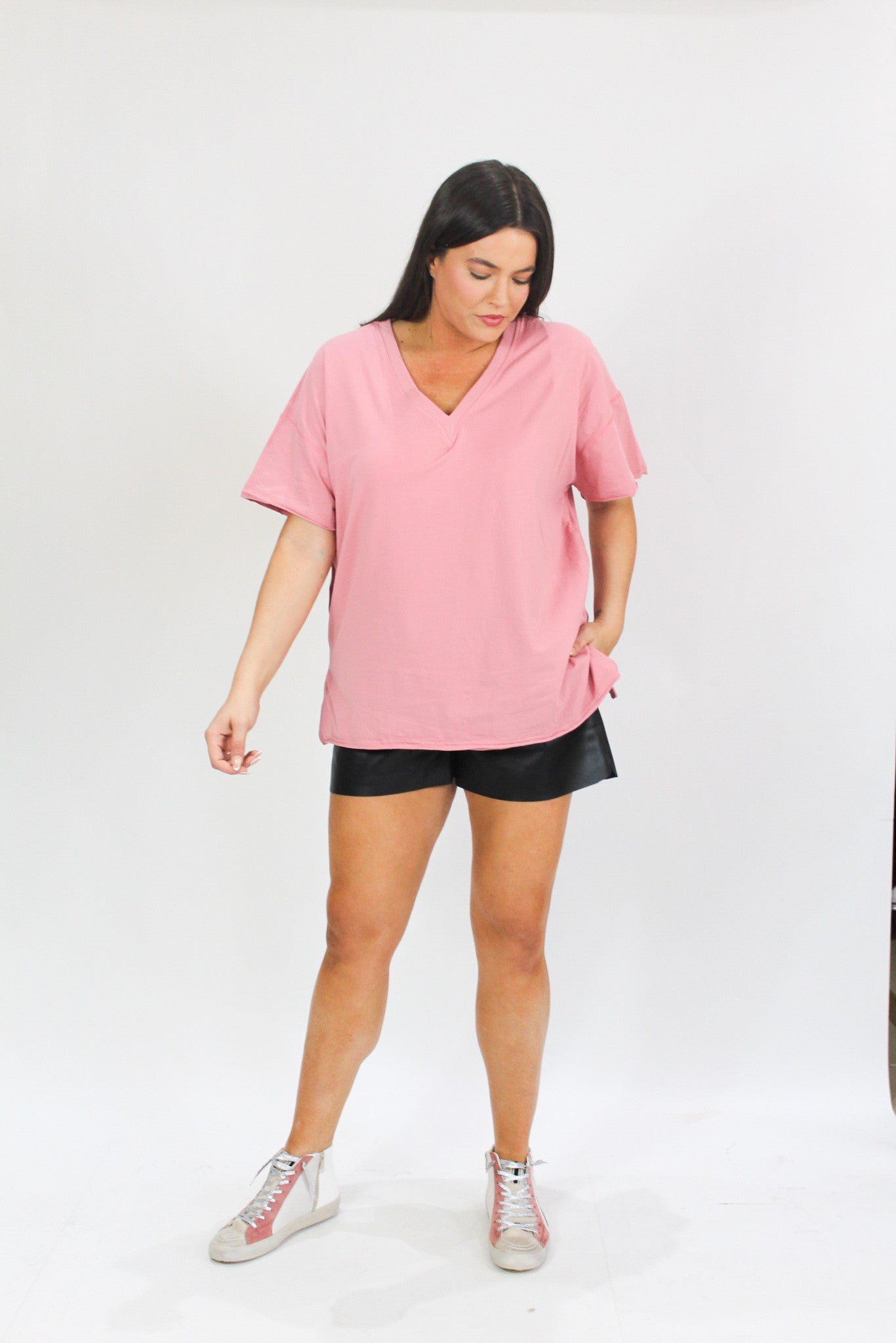 Crush Comfy Tee - Coral