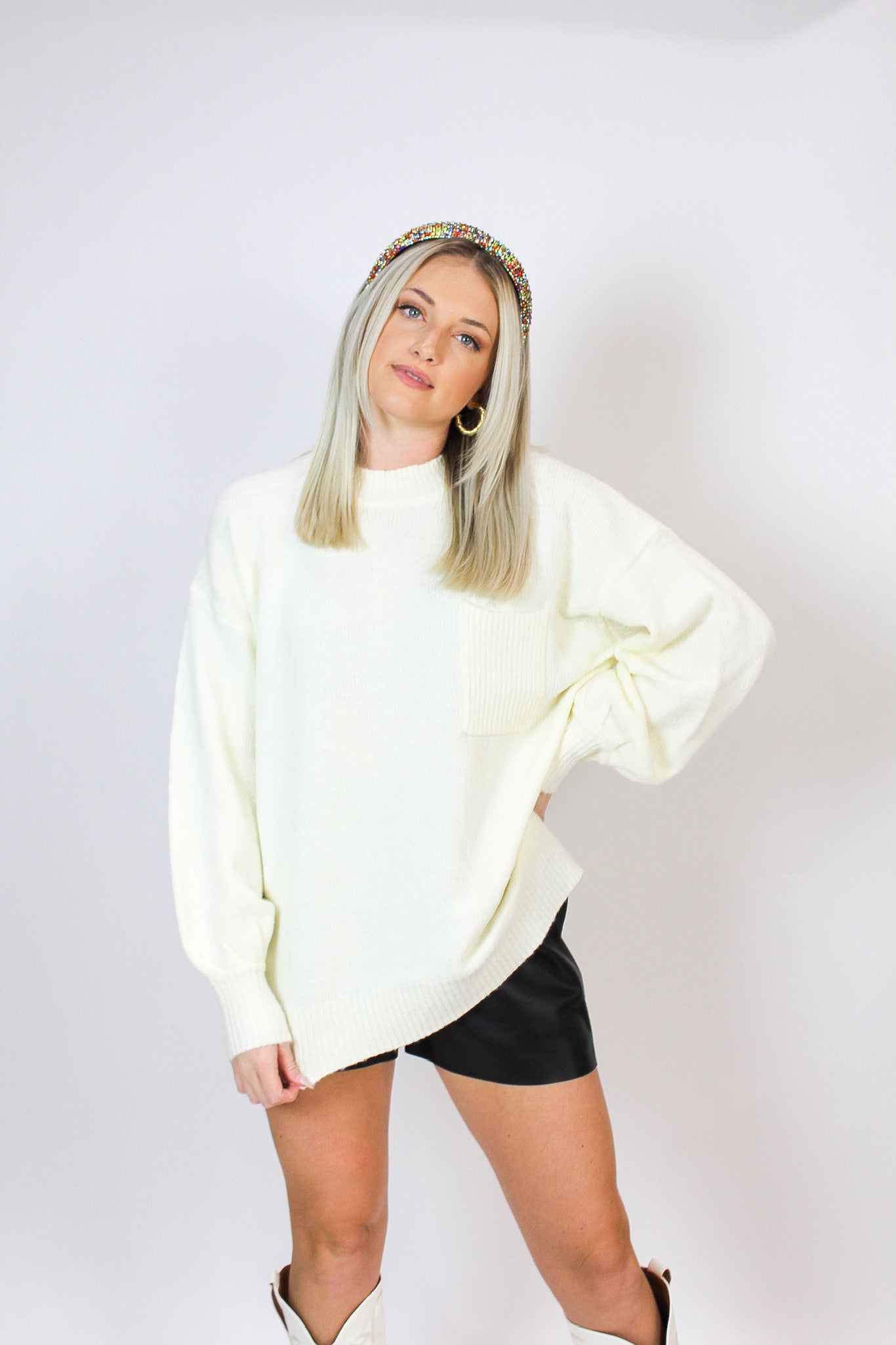 Snowball Oversized Sweater