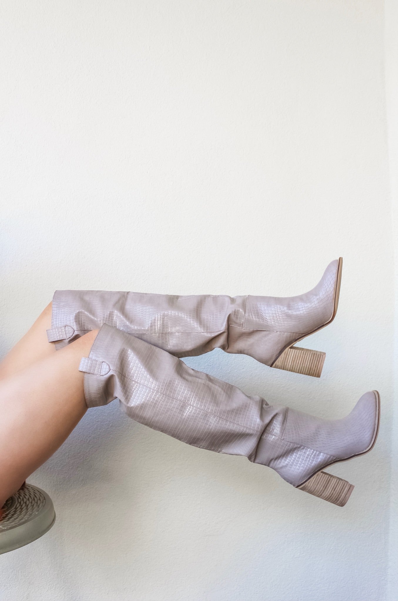 To Taupe and Back Knee Highs