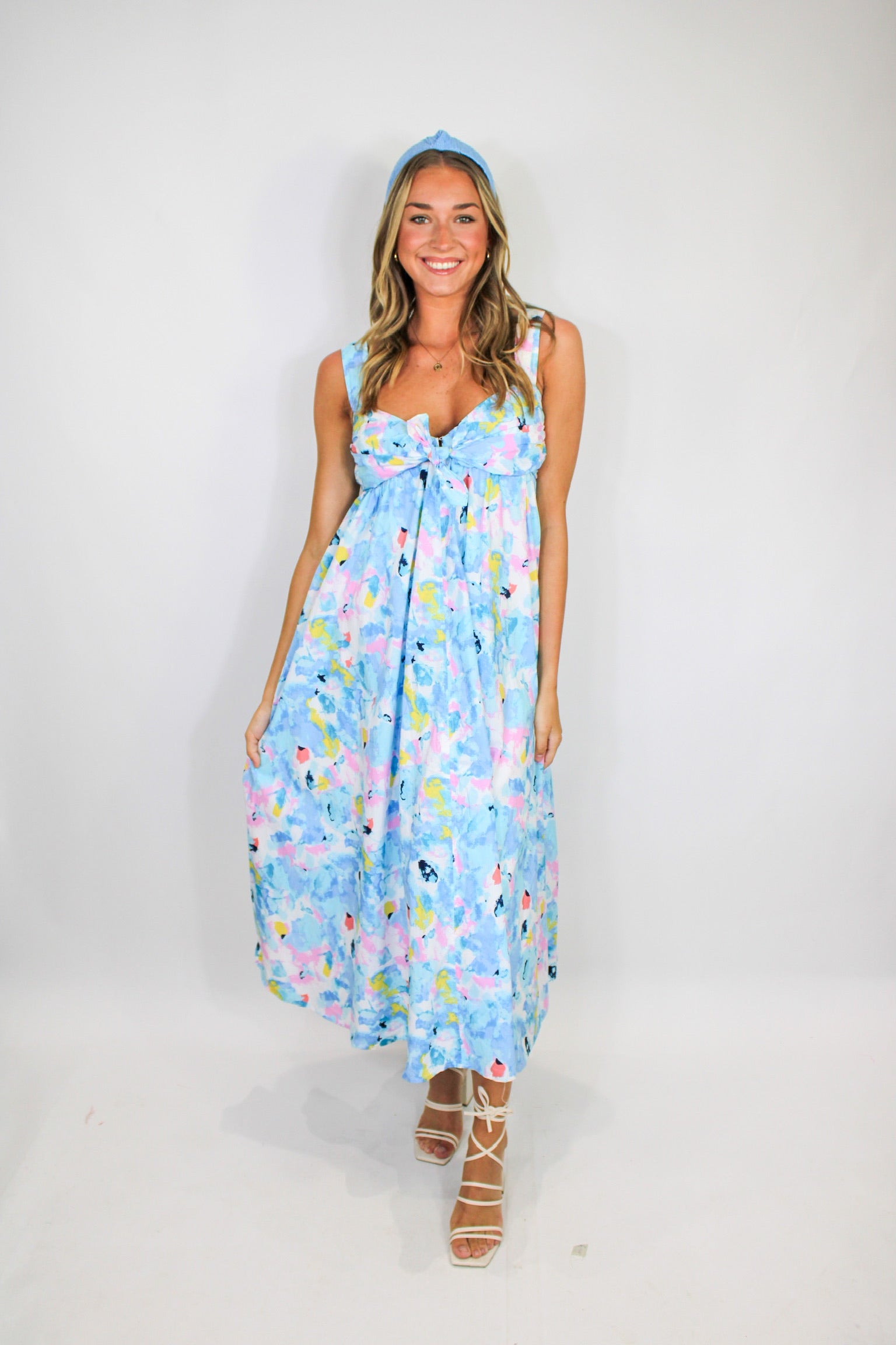 Watercolor Blues Maxi