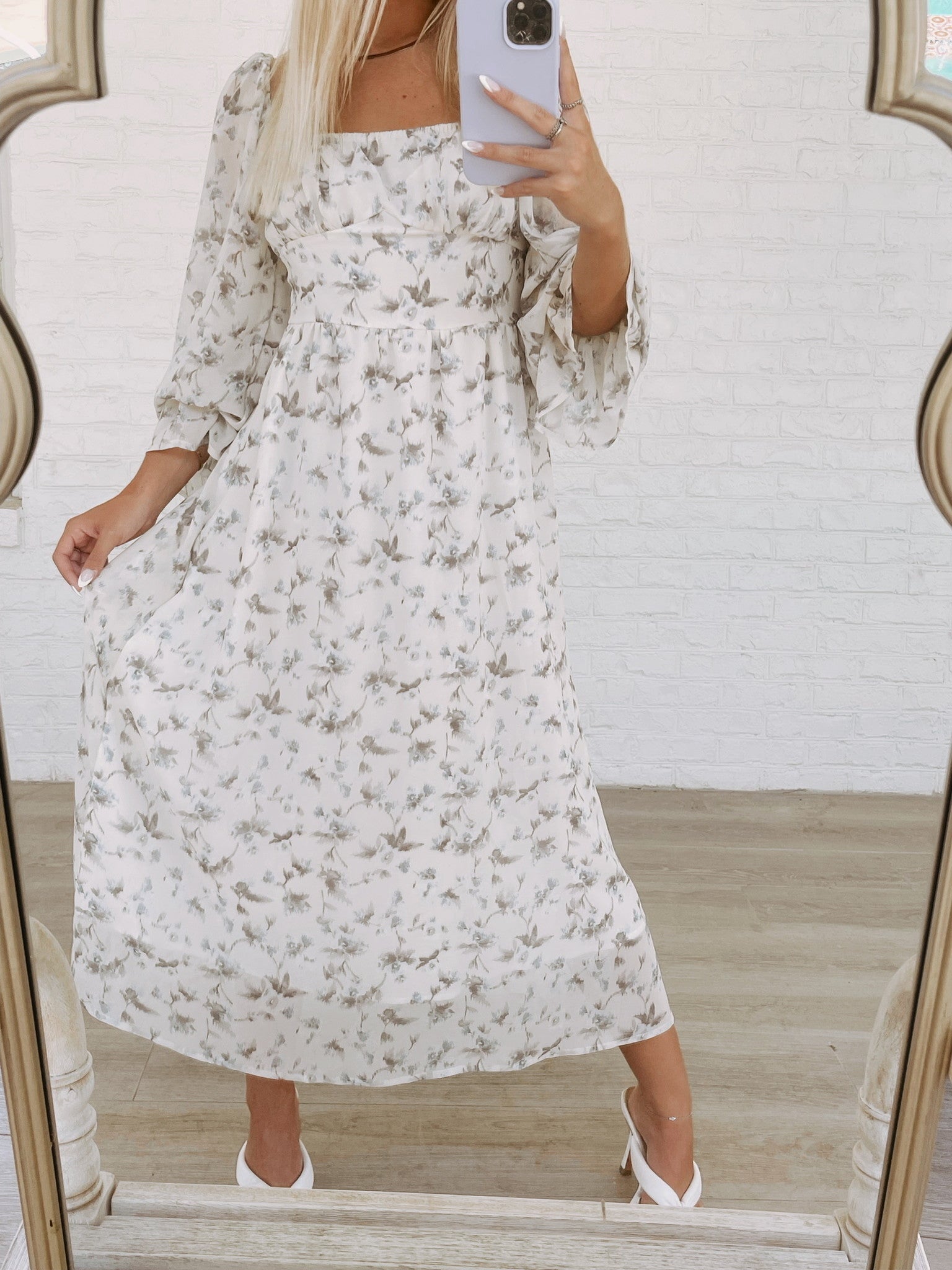 The Notebook Floral Maxi