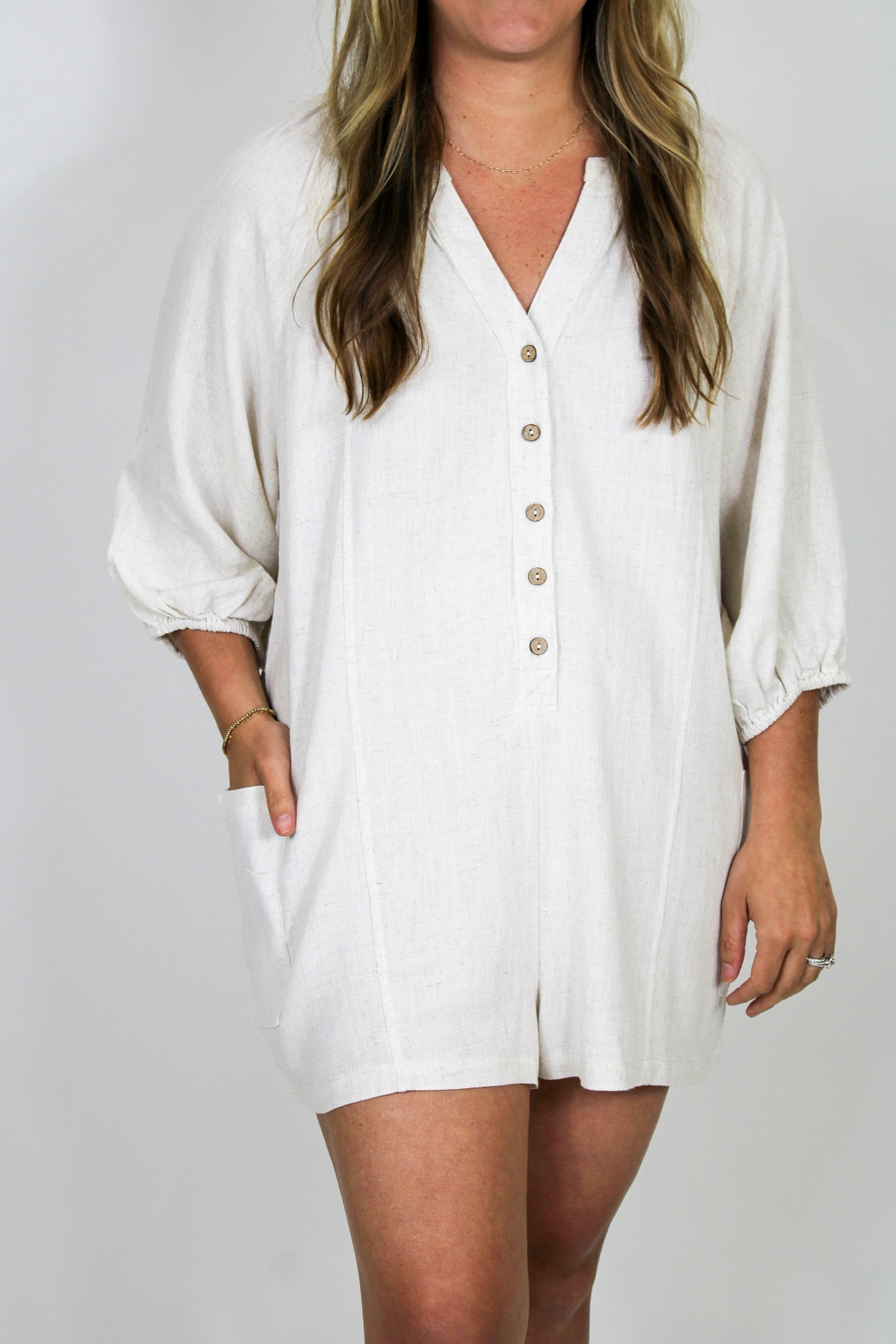 Sandy Beaches Romper