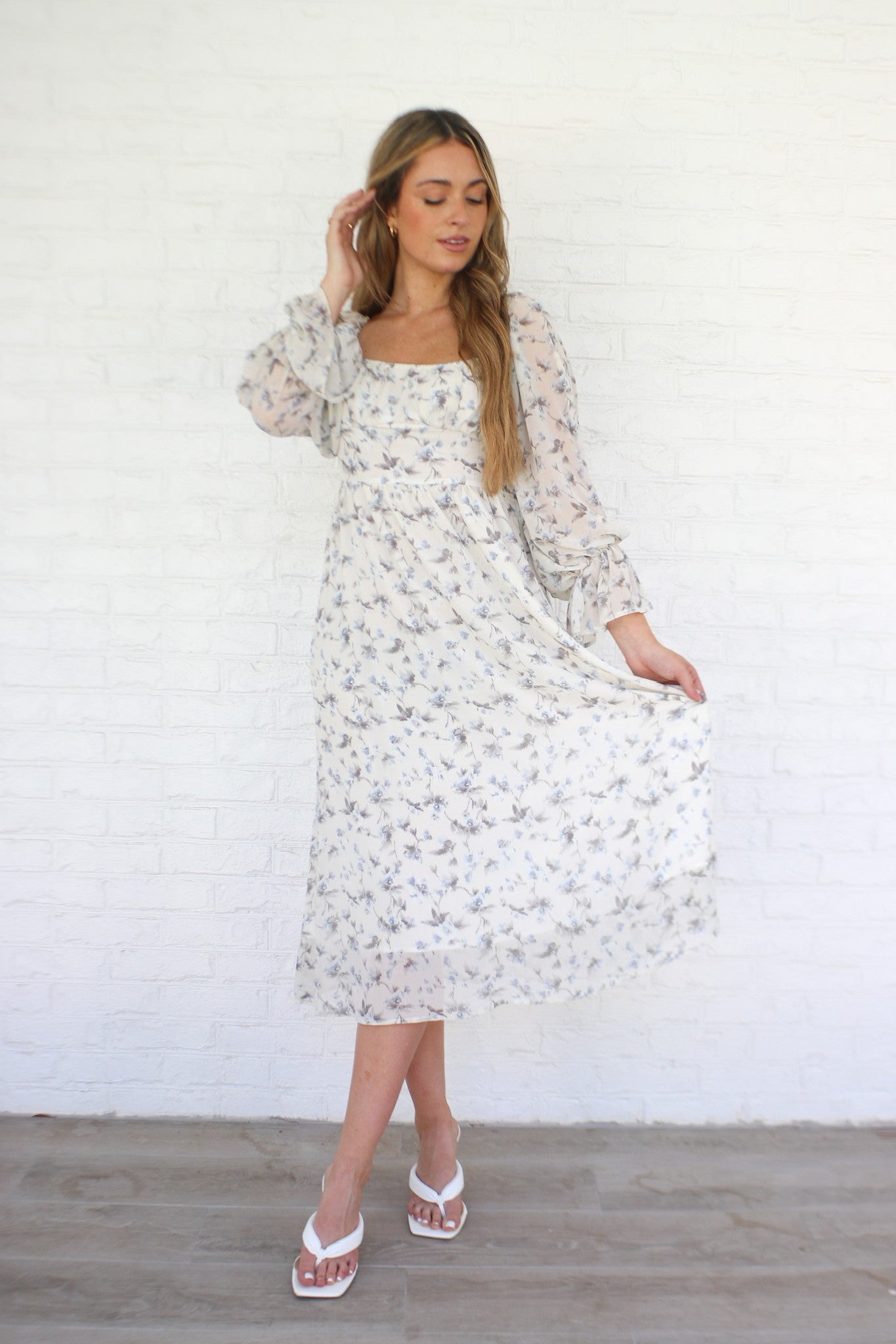 The Notebook Floral Maxi