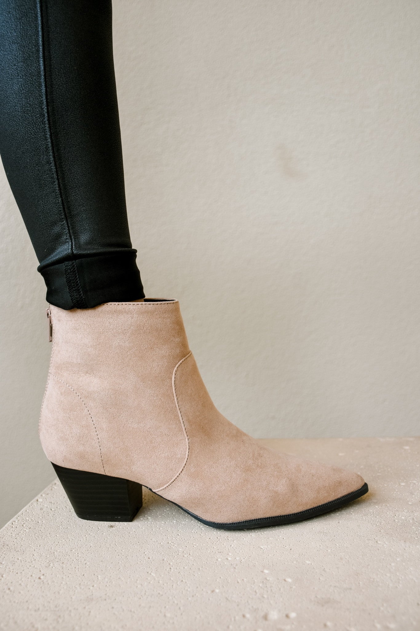 PerSuede Me Bootie - Tan