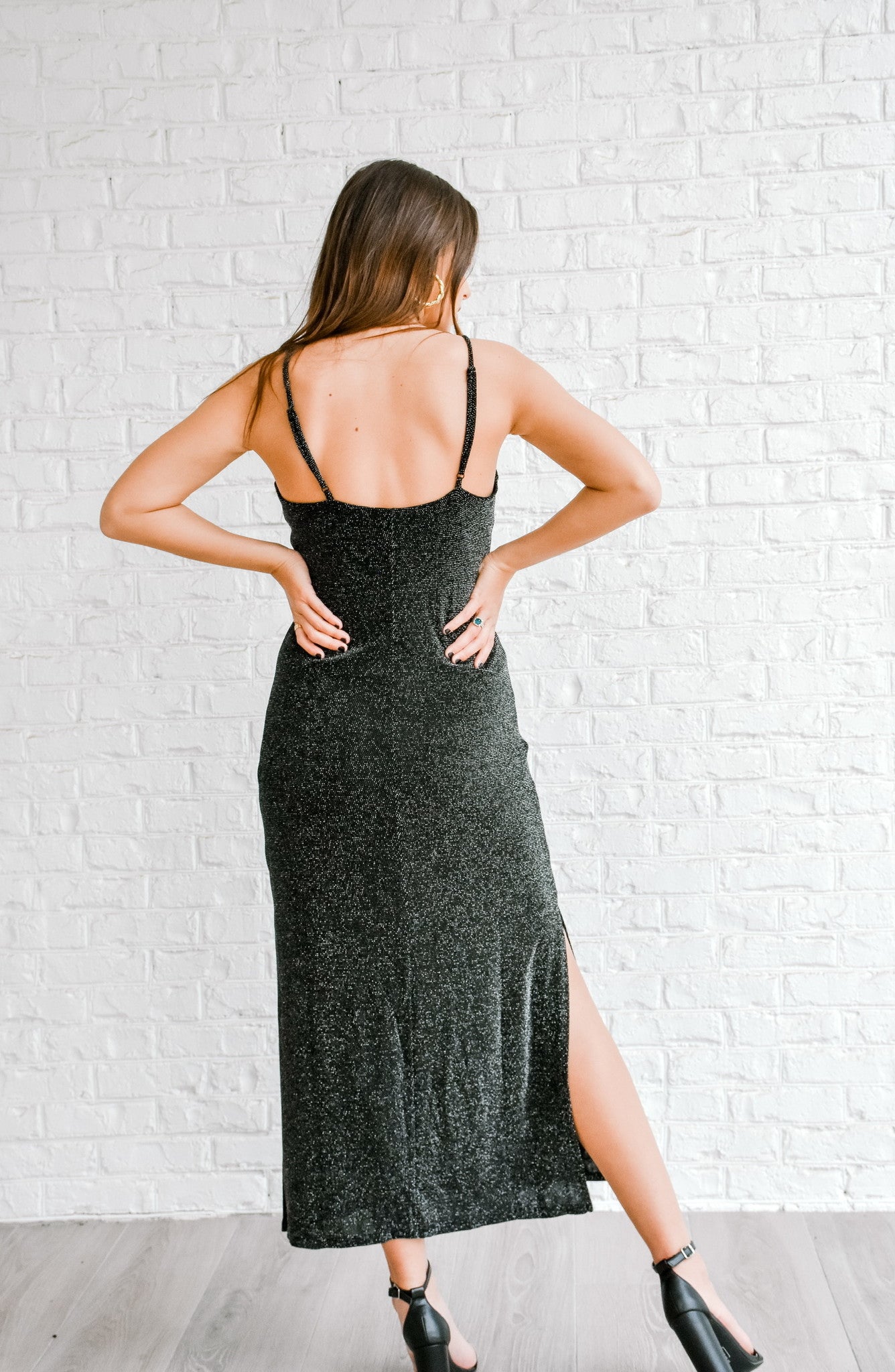 Slip Away Sparkle Dress