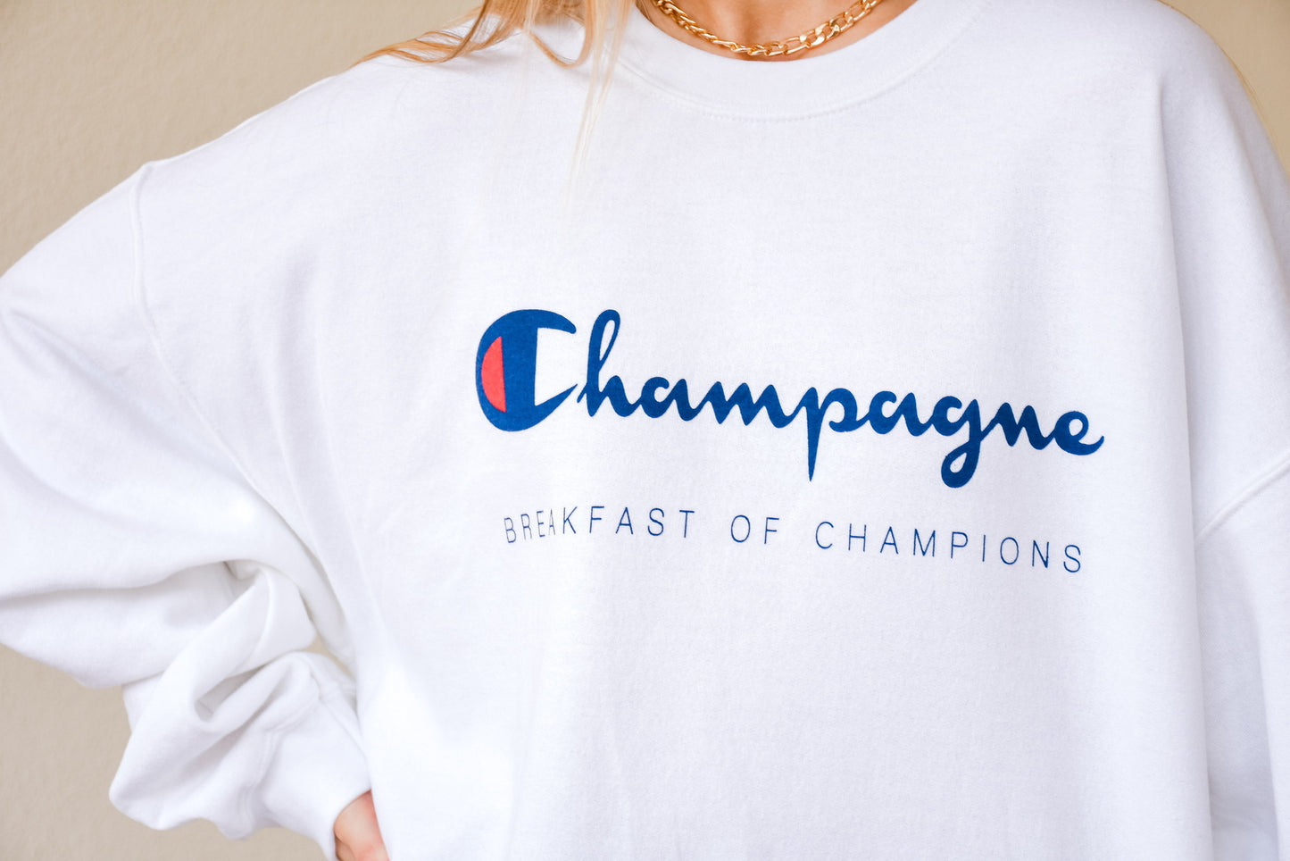 Champagne for Breakfast Crewneck