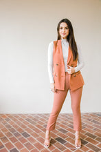 Load image into Gallery viewer, Restless Rust Blazer Vest
