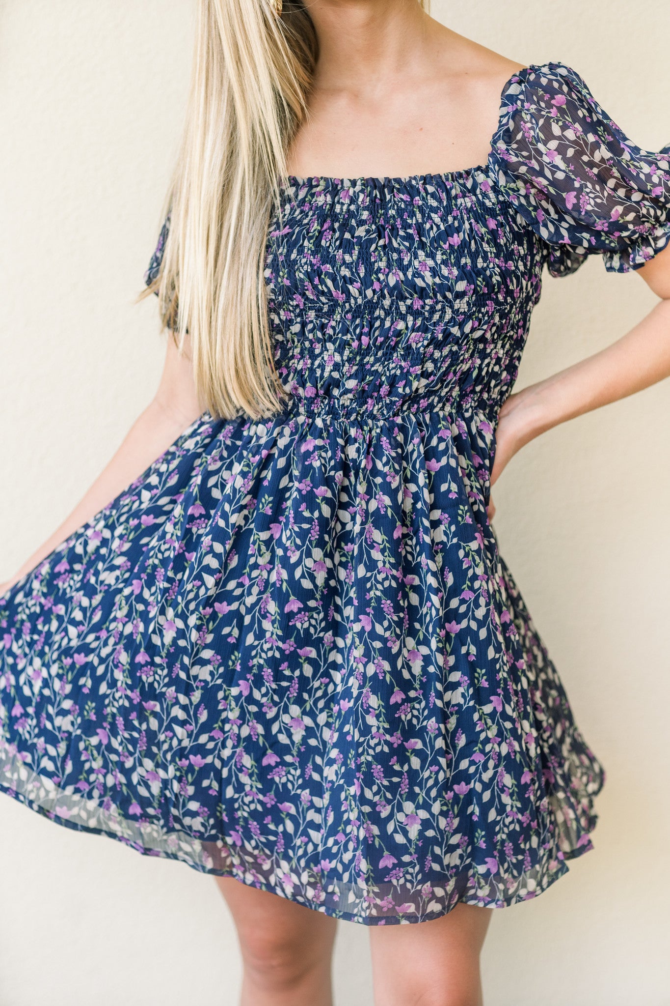 Fall in Love Floral Dress