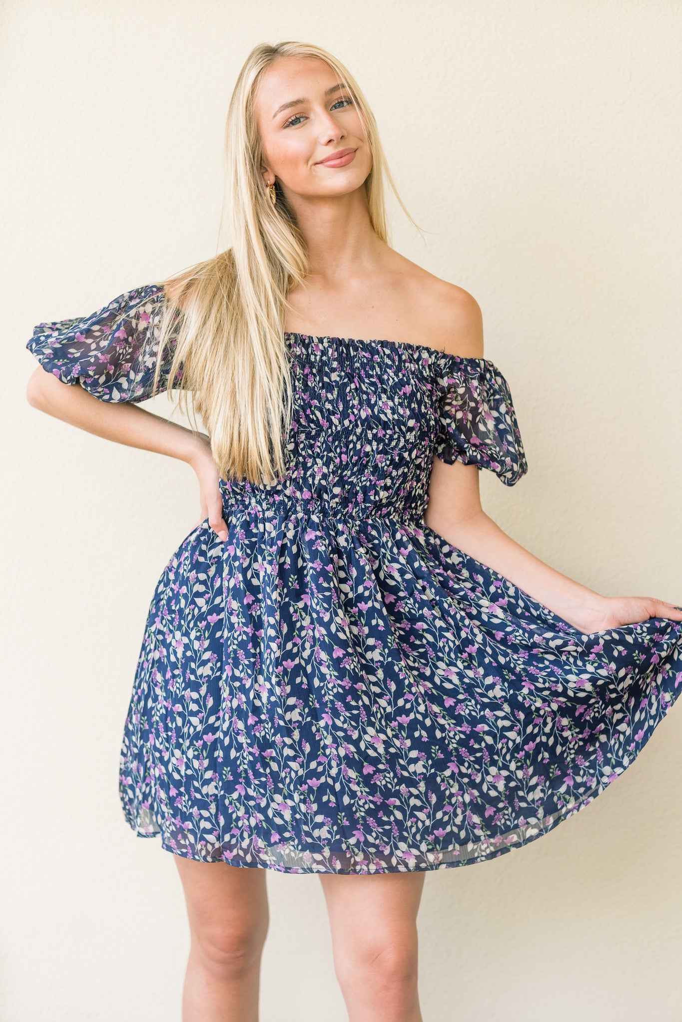 Fall in Love Floral Dress