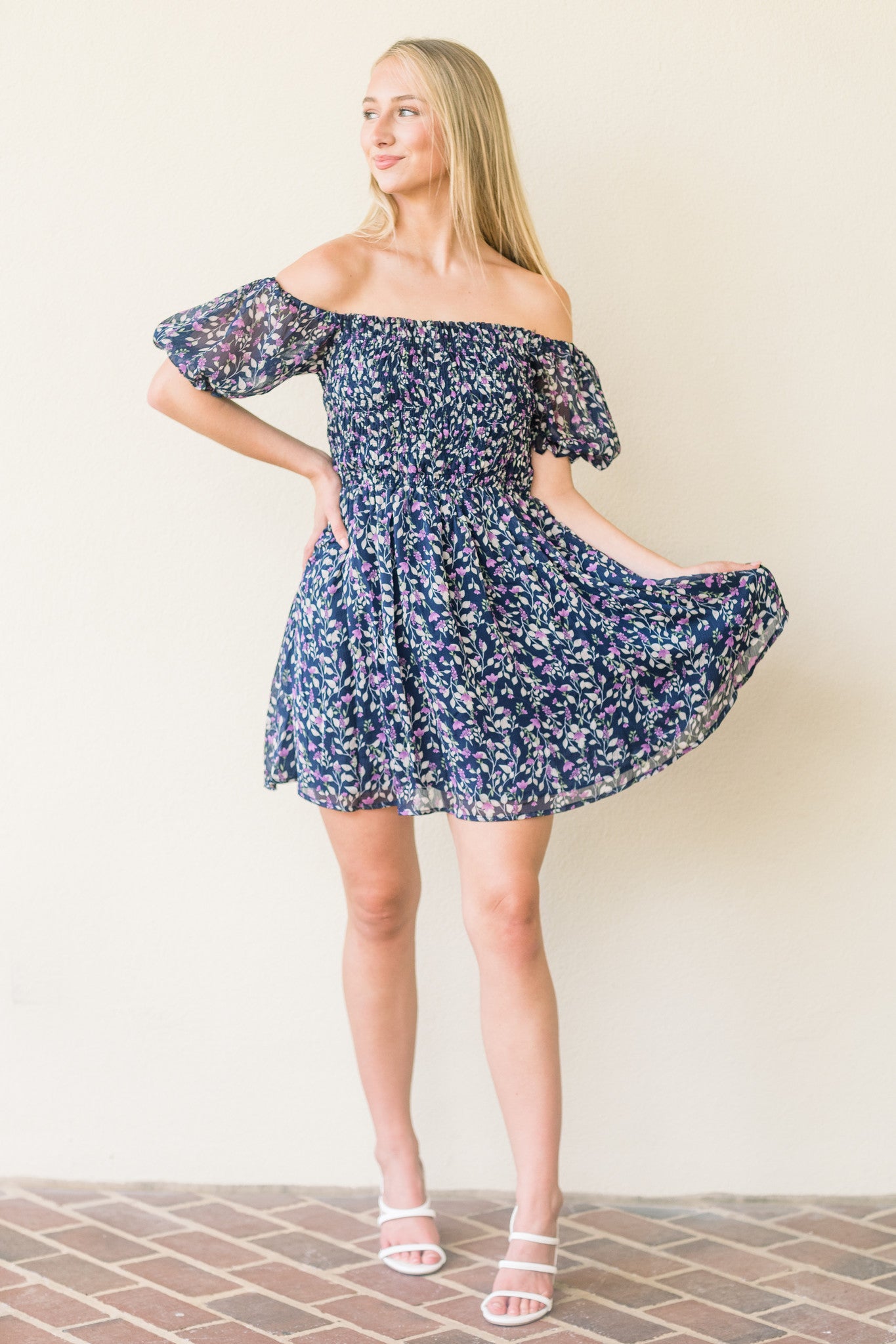 Fall in Love Floral Dress