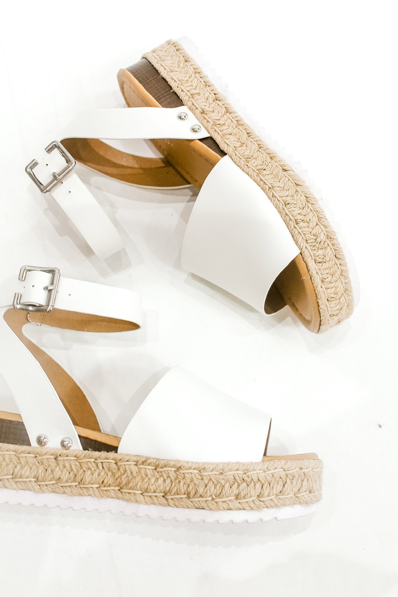 White Weekender Sandal