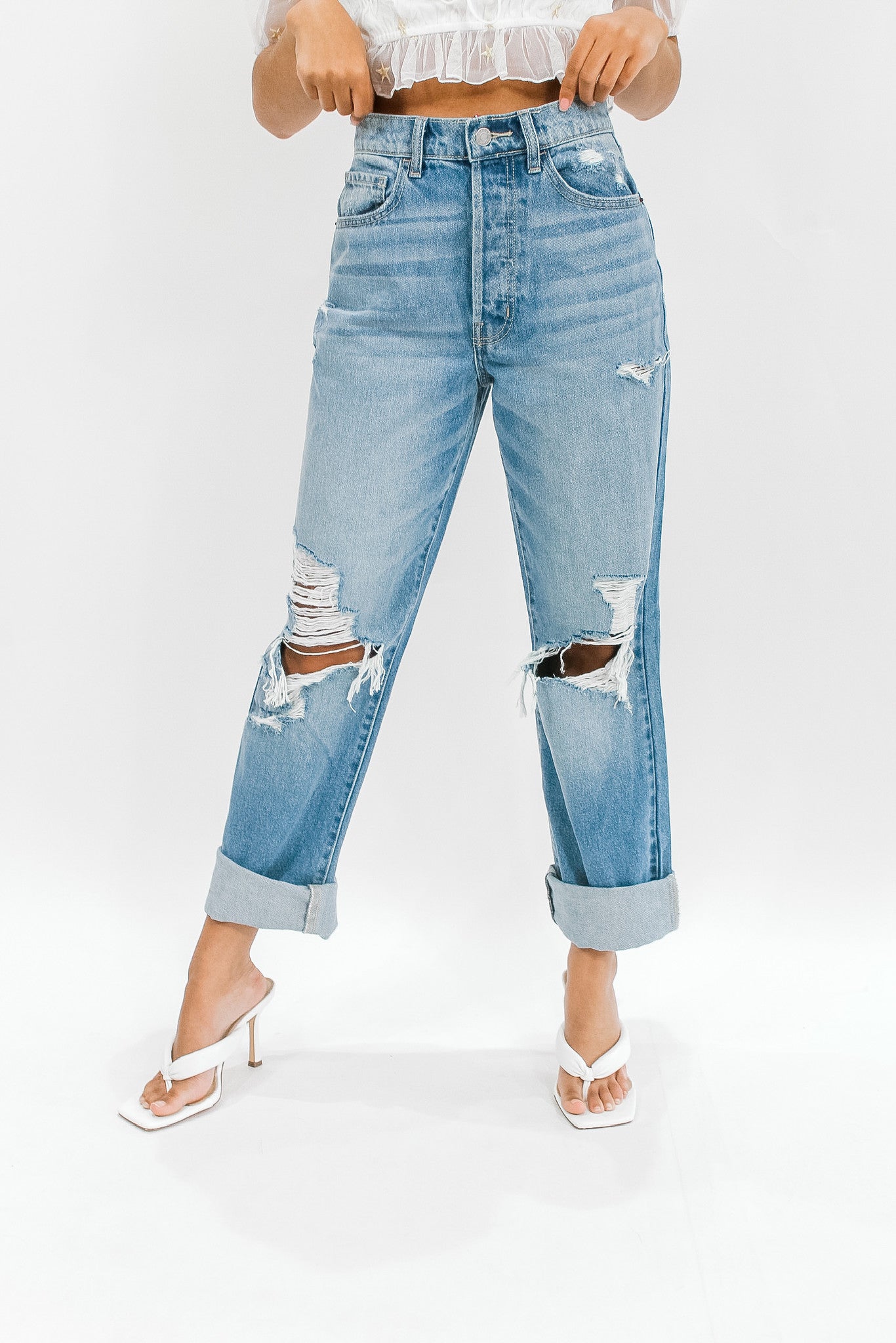 It's You Distressed Denim