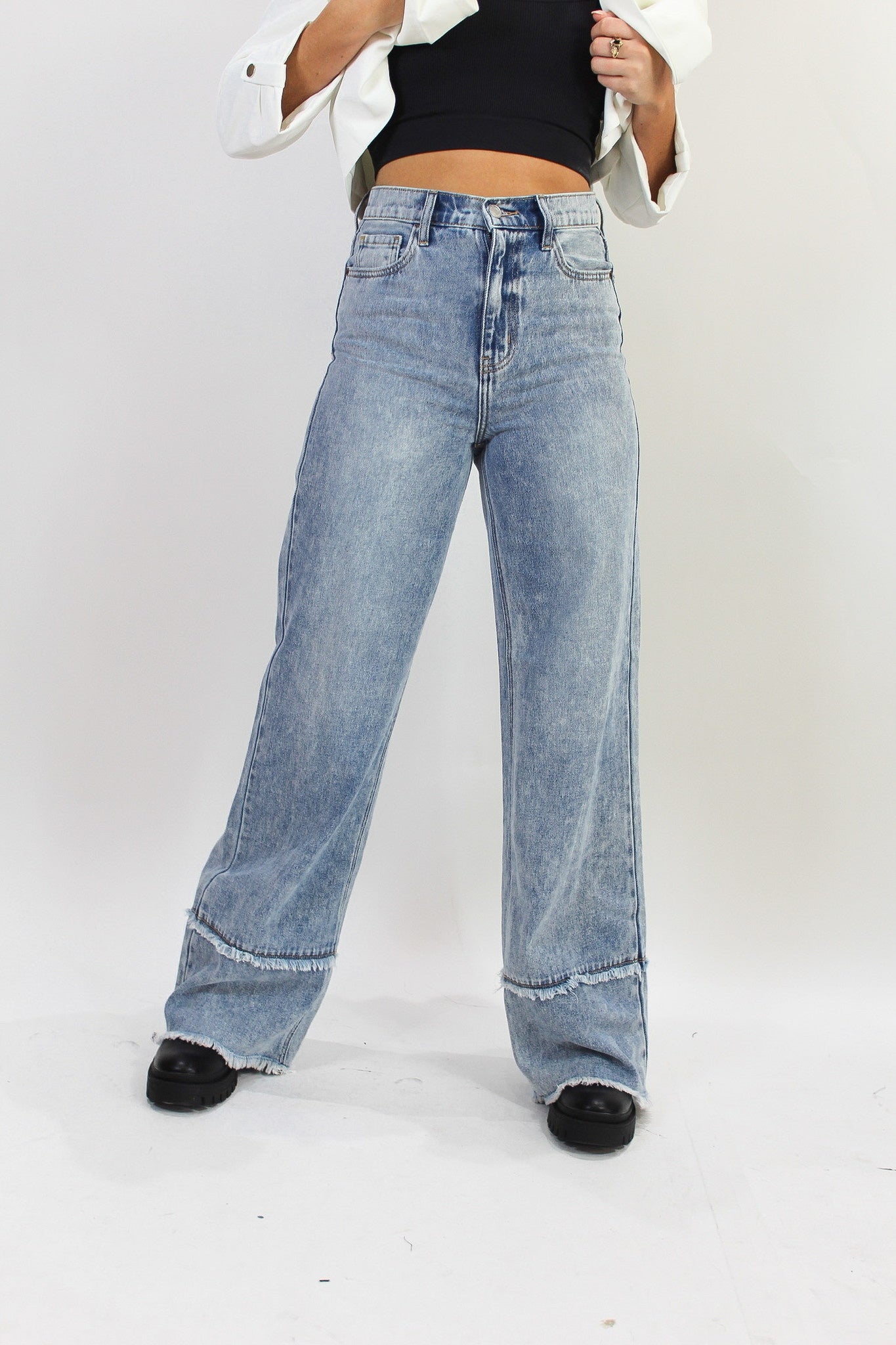 Secret's Out High Waisted Denim