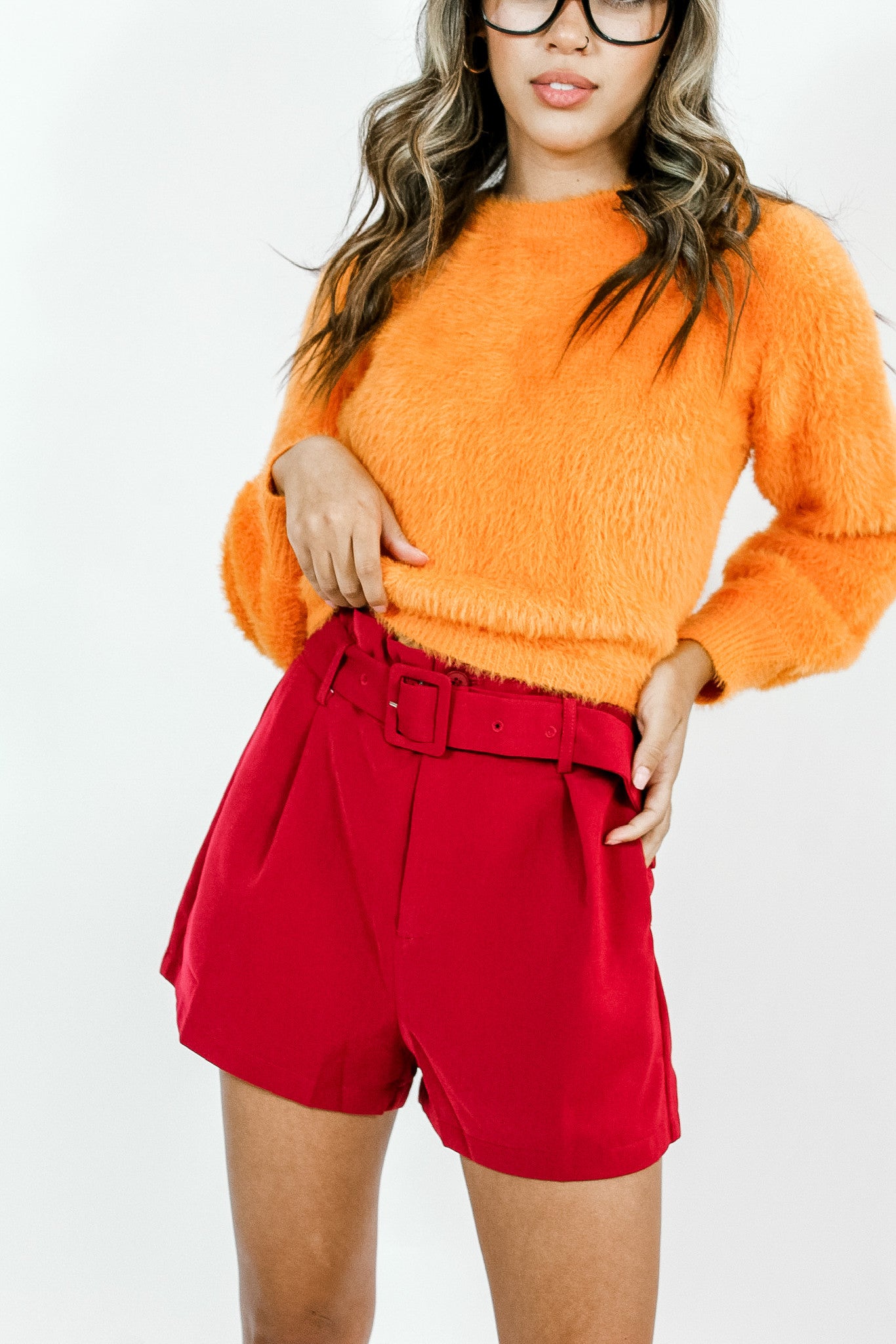 Jinkies Belted Shorts