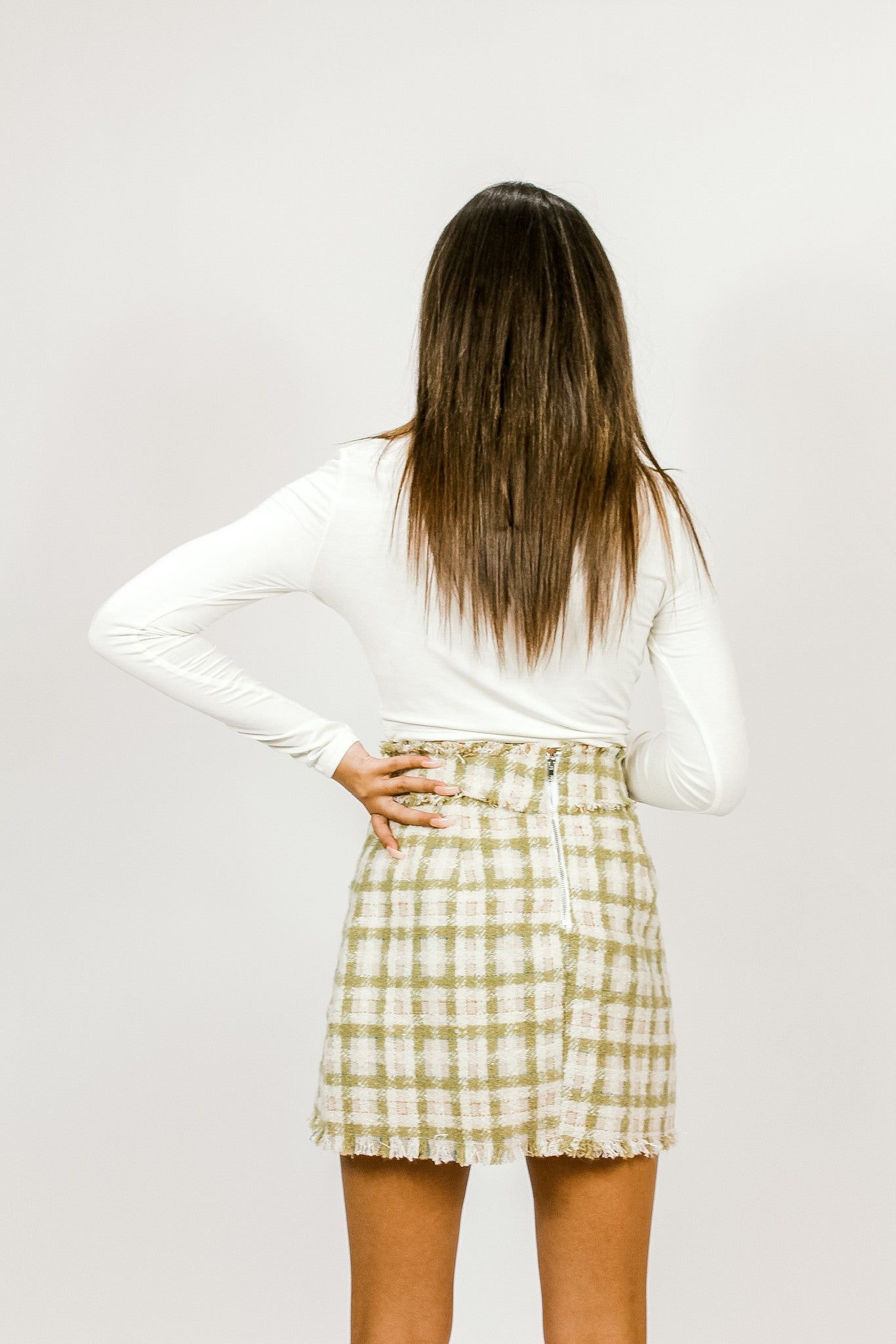 Breadwinner Tweed Skirt
