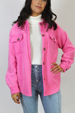 Load image into Gallery viewer, Mommy + Me Candy Pink Shacket
