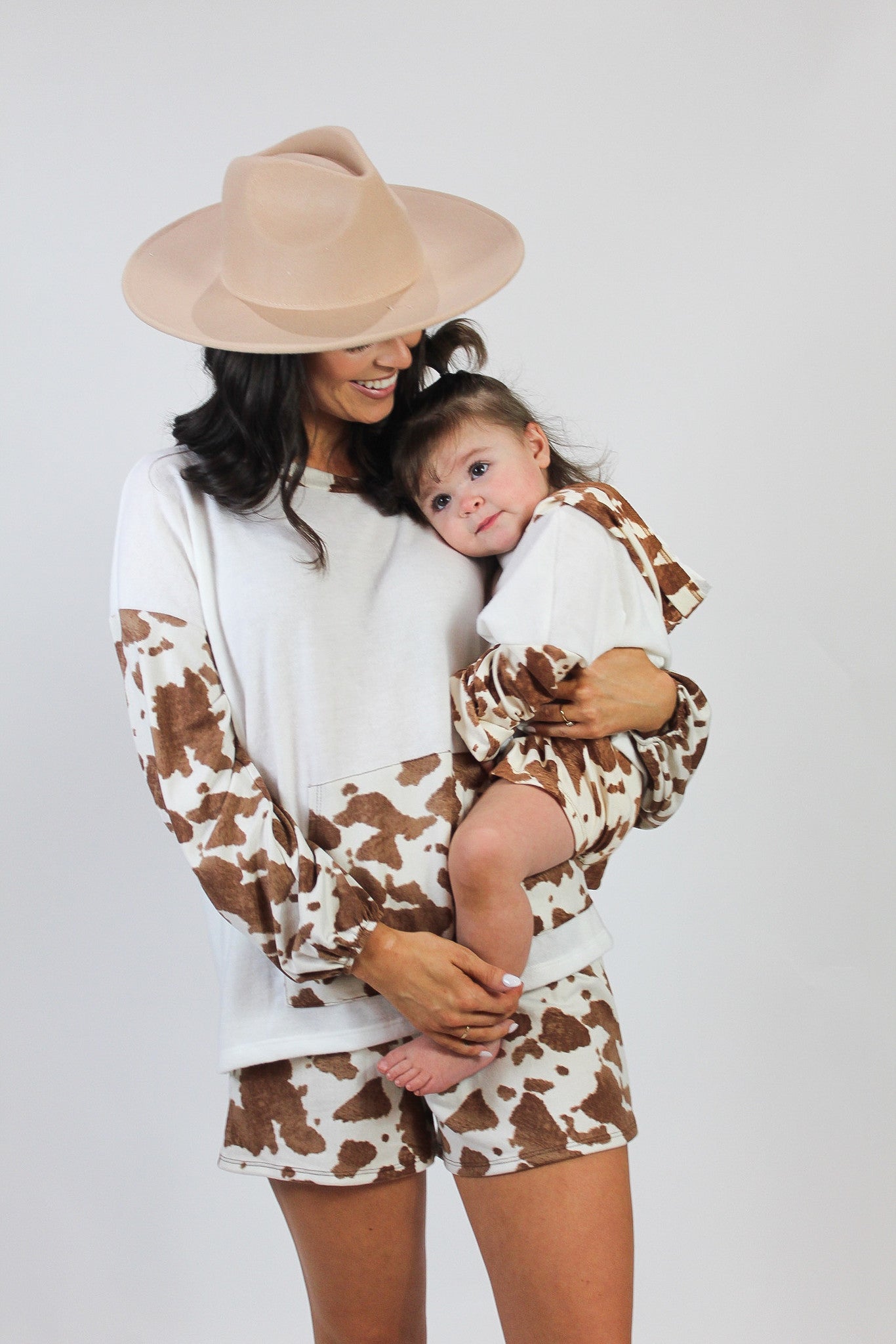 Mommy + Me Moo Set